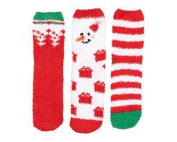 Calcetas Gruesas 18 Forever Navideñas para Mujer 3 Pares