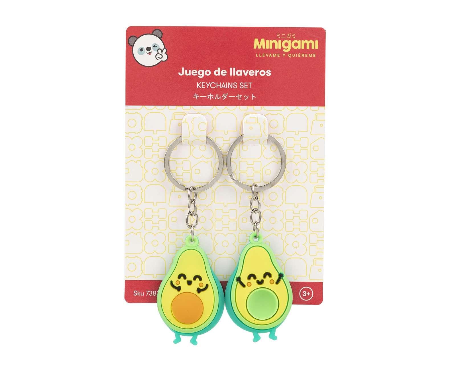 Foto 2 pulgar | Foto 1 | Llavero Minigami en Forma de Aguacate 2 Piezas
