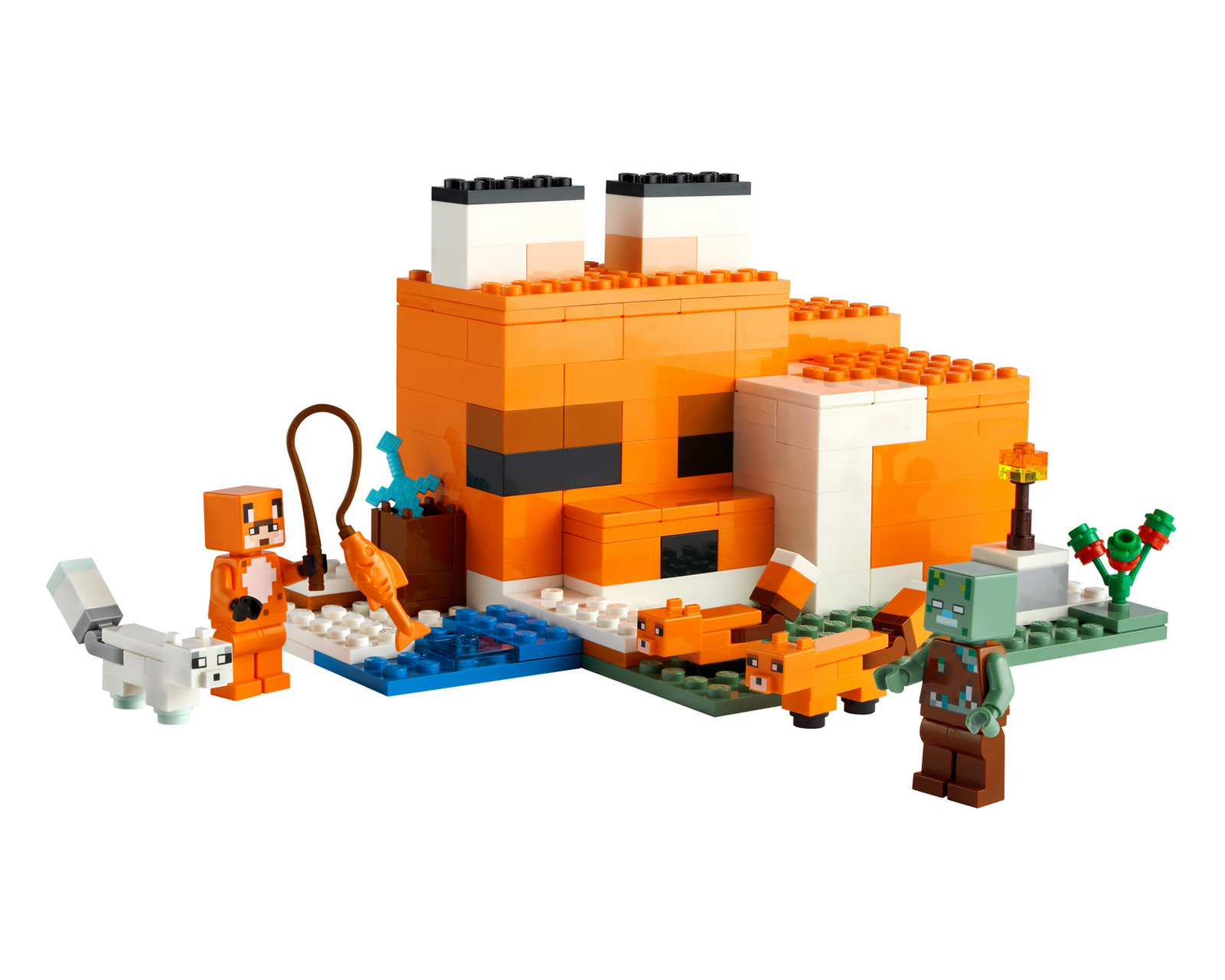 Foto 4 pulgar | Foto 3 | LEGO Minecraft: El Refugio-Zorro