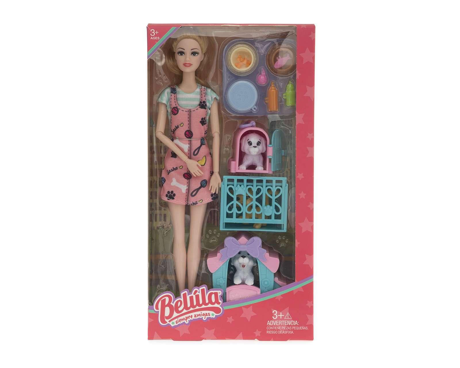Foto 6 pulgar | Foto 5 | Muñeca Belúla con Mascotas