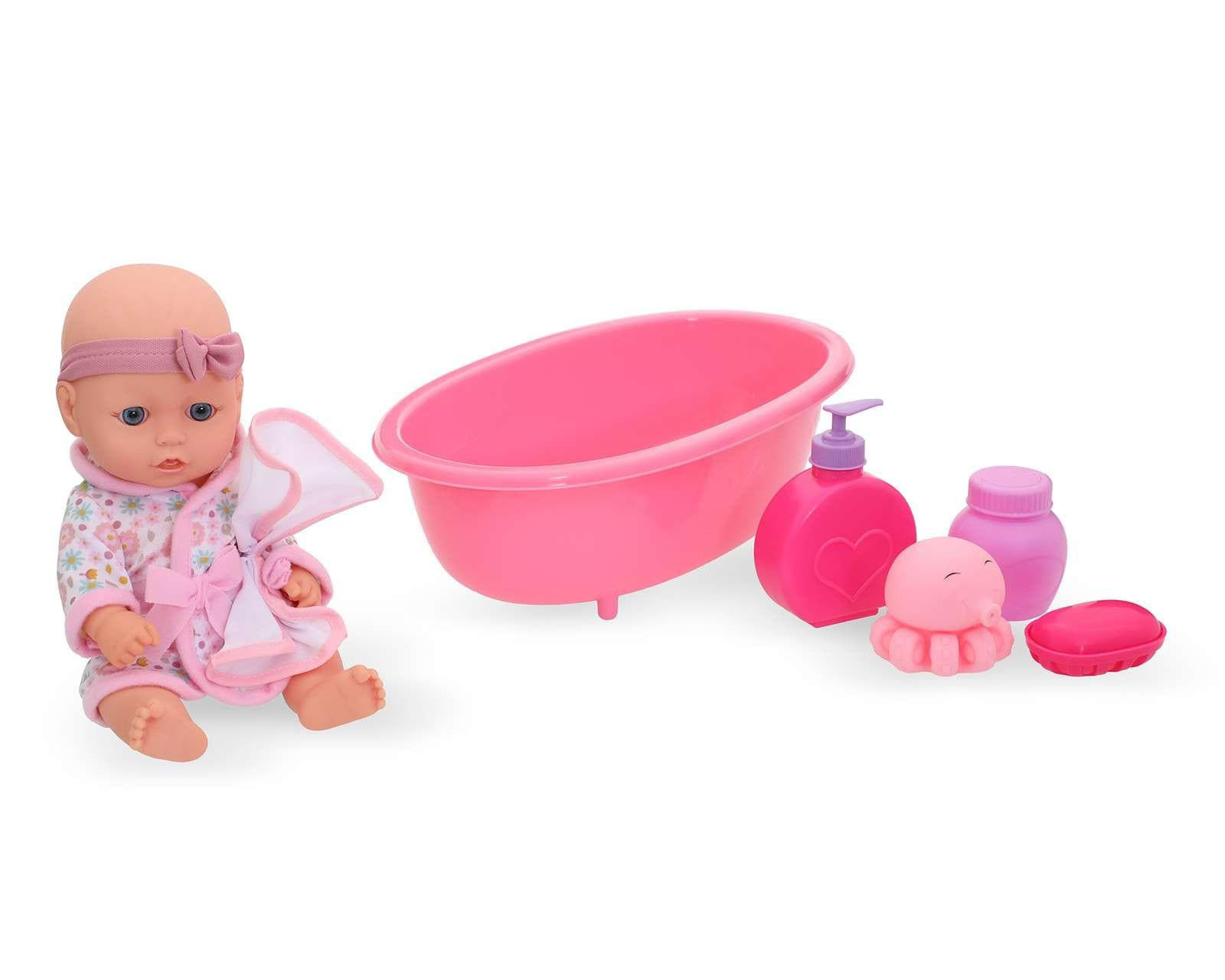 Muñeca Dream Collection con Accesorios de Baño