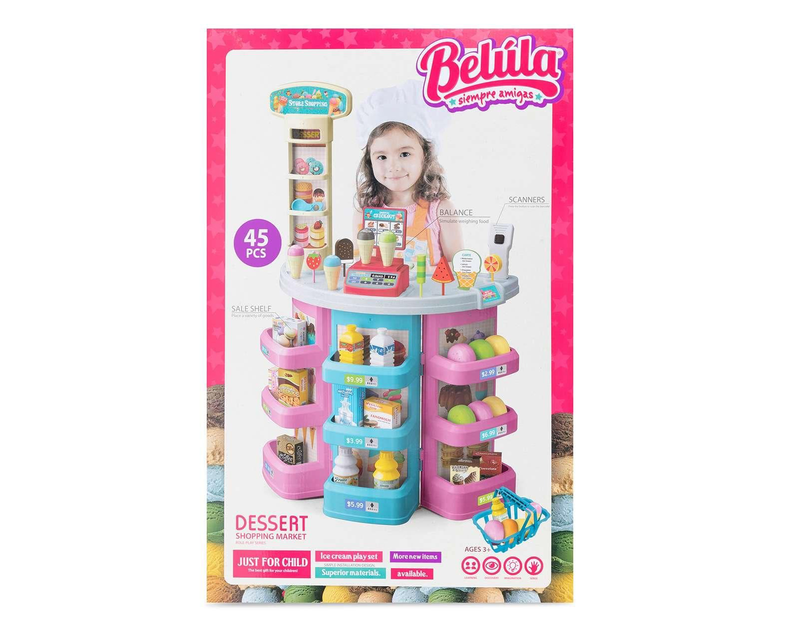 Tienda de Helados Belúla con Accesorios