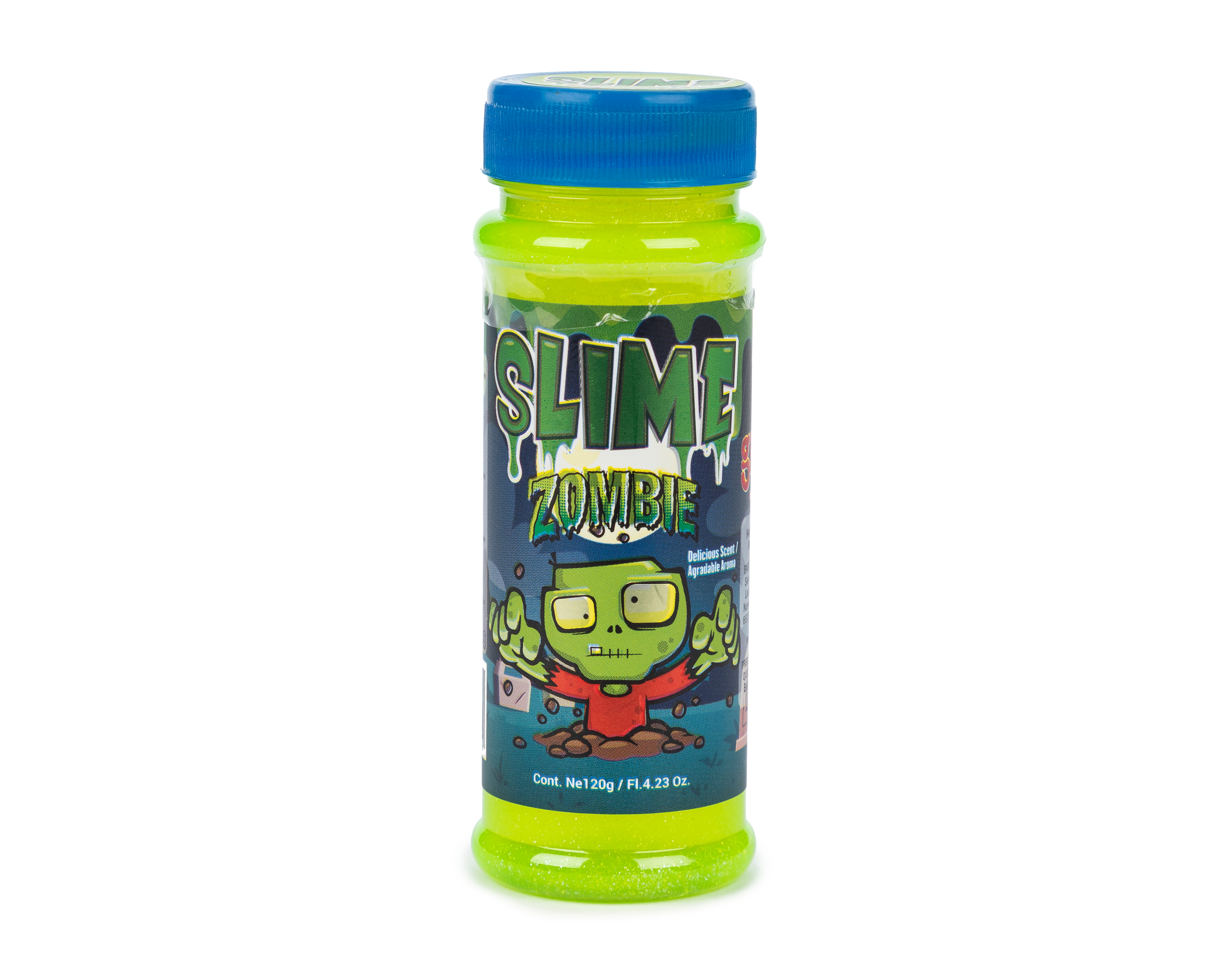 Slime Gluck Zombie con Brillantina
