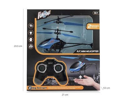 Foto 3 | Foto 3 | Helicóptero a Control Remoto Funzone con Luz