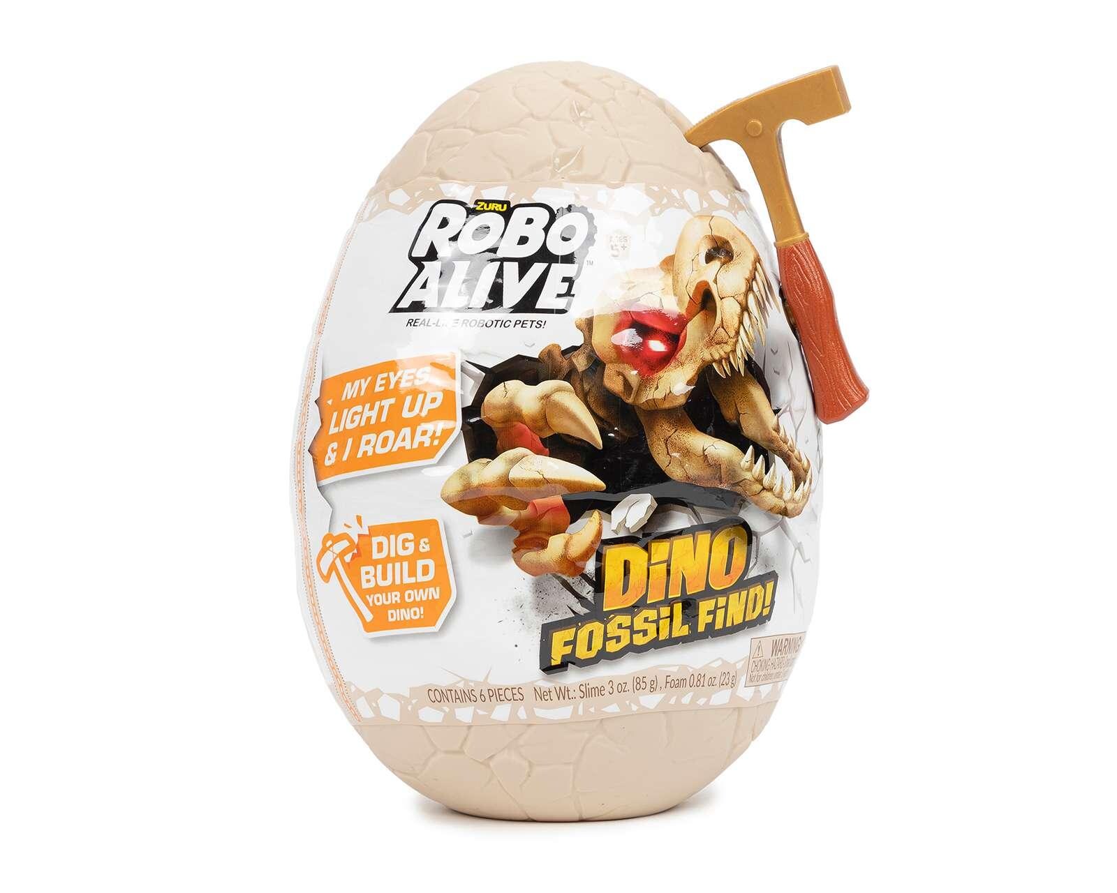 Foto 2 pulgar | Foto 1 | Huevo Sorpresa Zuru Robo Alive Dino Fossil Find