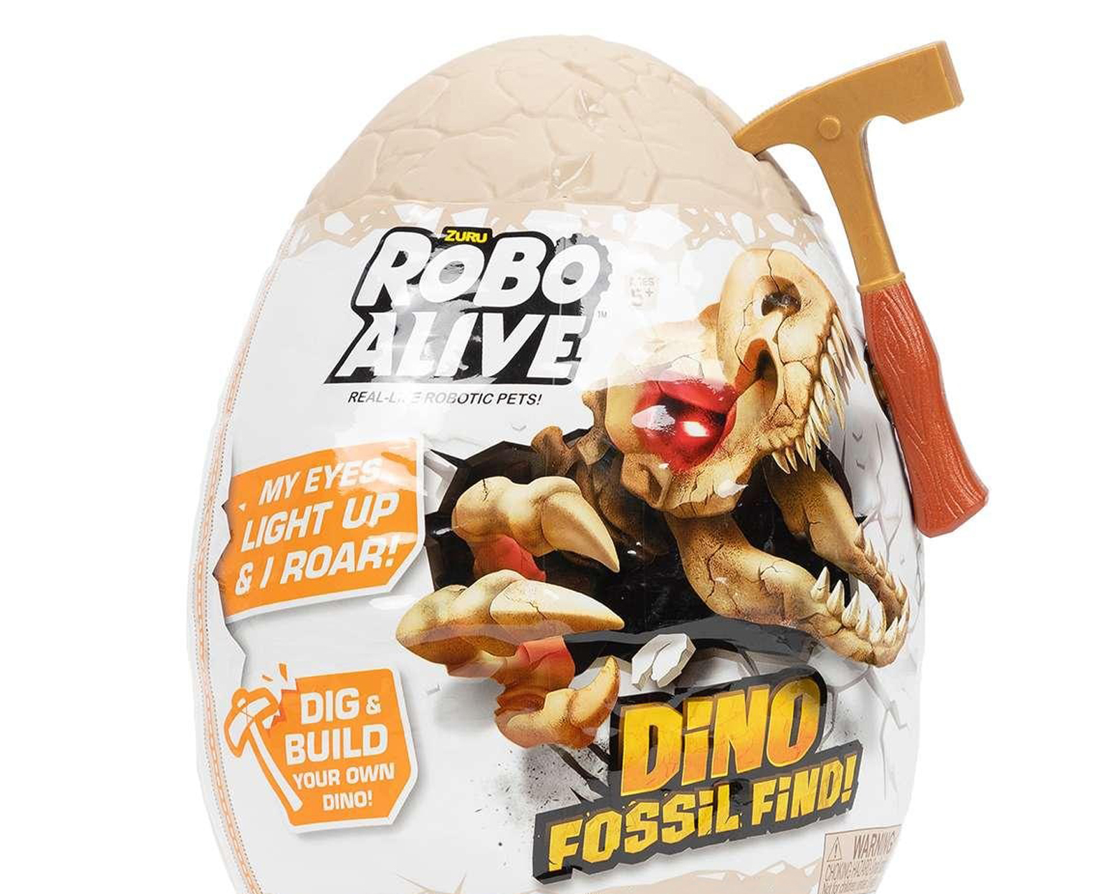 Foto 4 pulgar | Foto 3 | Huevo Sorpresa Zuru Robo Alive Dino Fossil Find