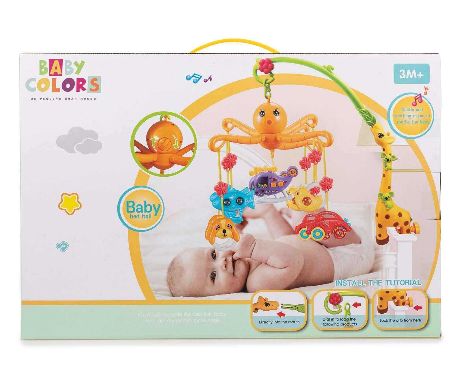 Móvil Baby Colors con Animalitos