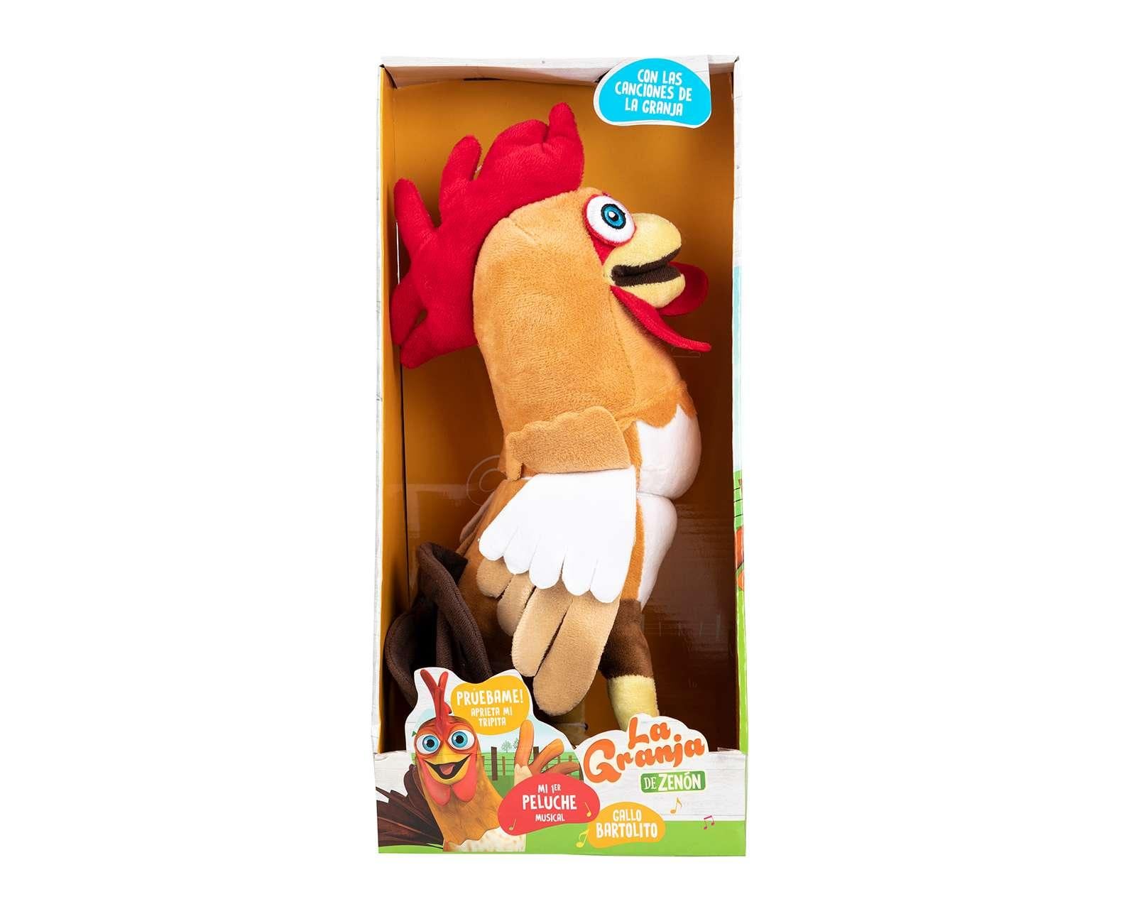 Mi 1er Peluche Musical Ax Toys Gallo Bartolito