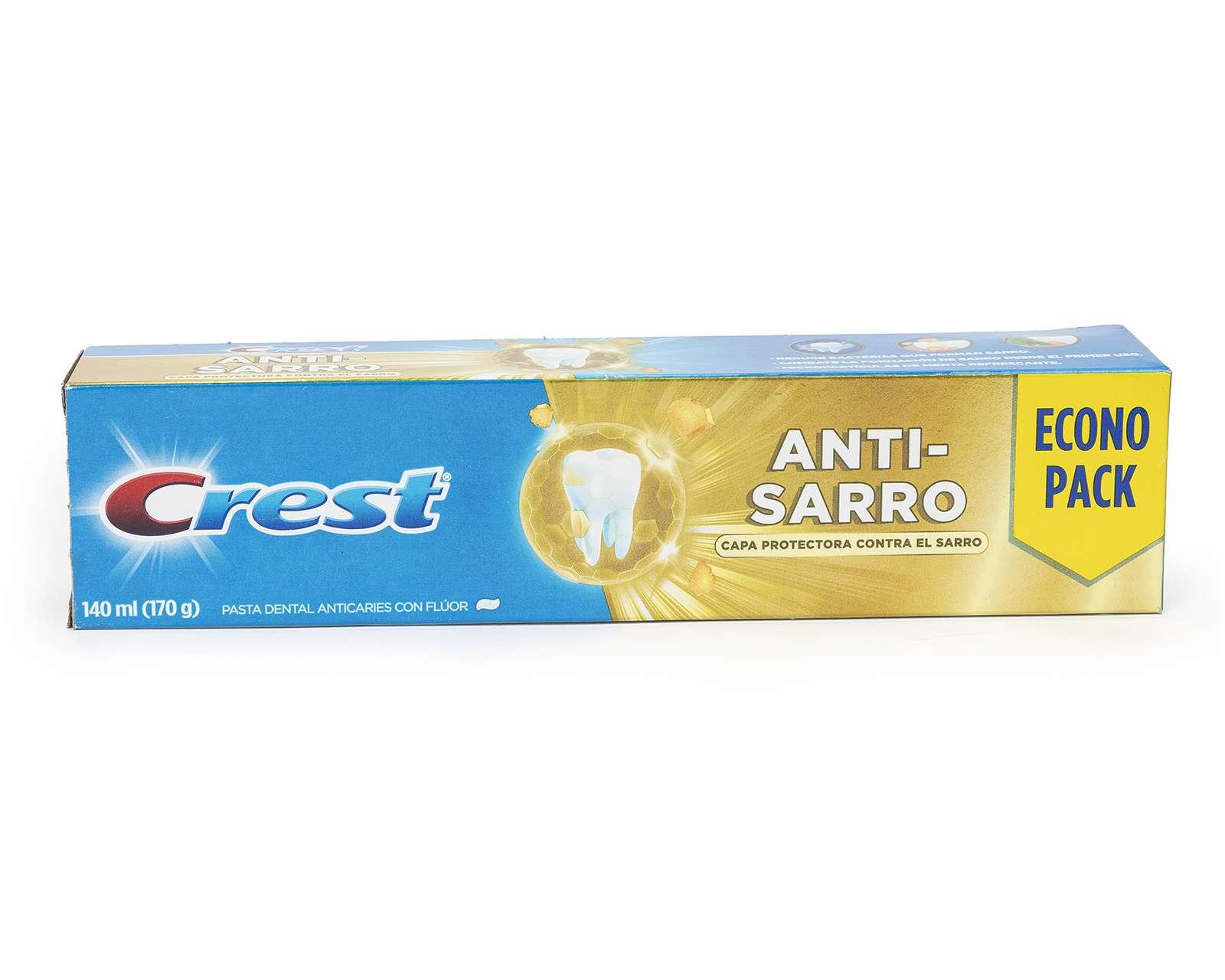 Foto 2 pulgar | Foto 1 | Pasta Dental Crest Antisarro 140 ml