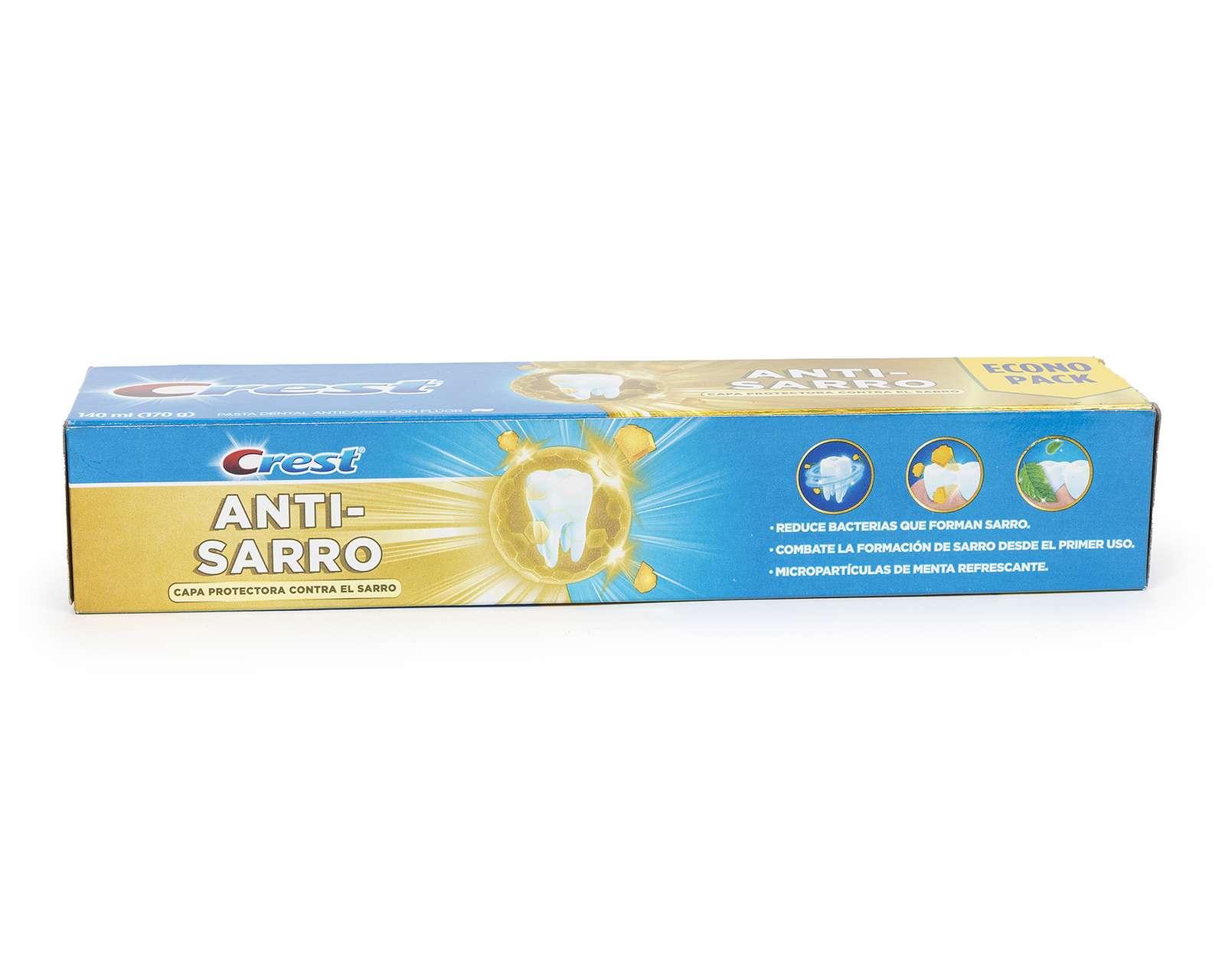 Foto 3 pulgar | Foto 2 | Pasta Dental Crest Antisarro 140 ml