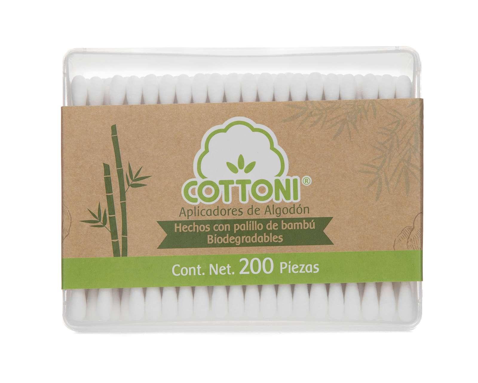 Hisopos de Algodón Cottoni 200 Piezas