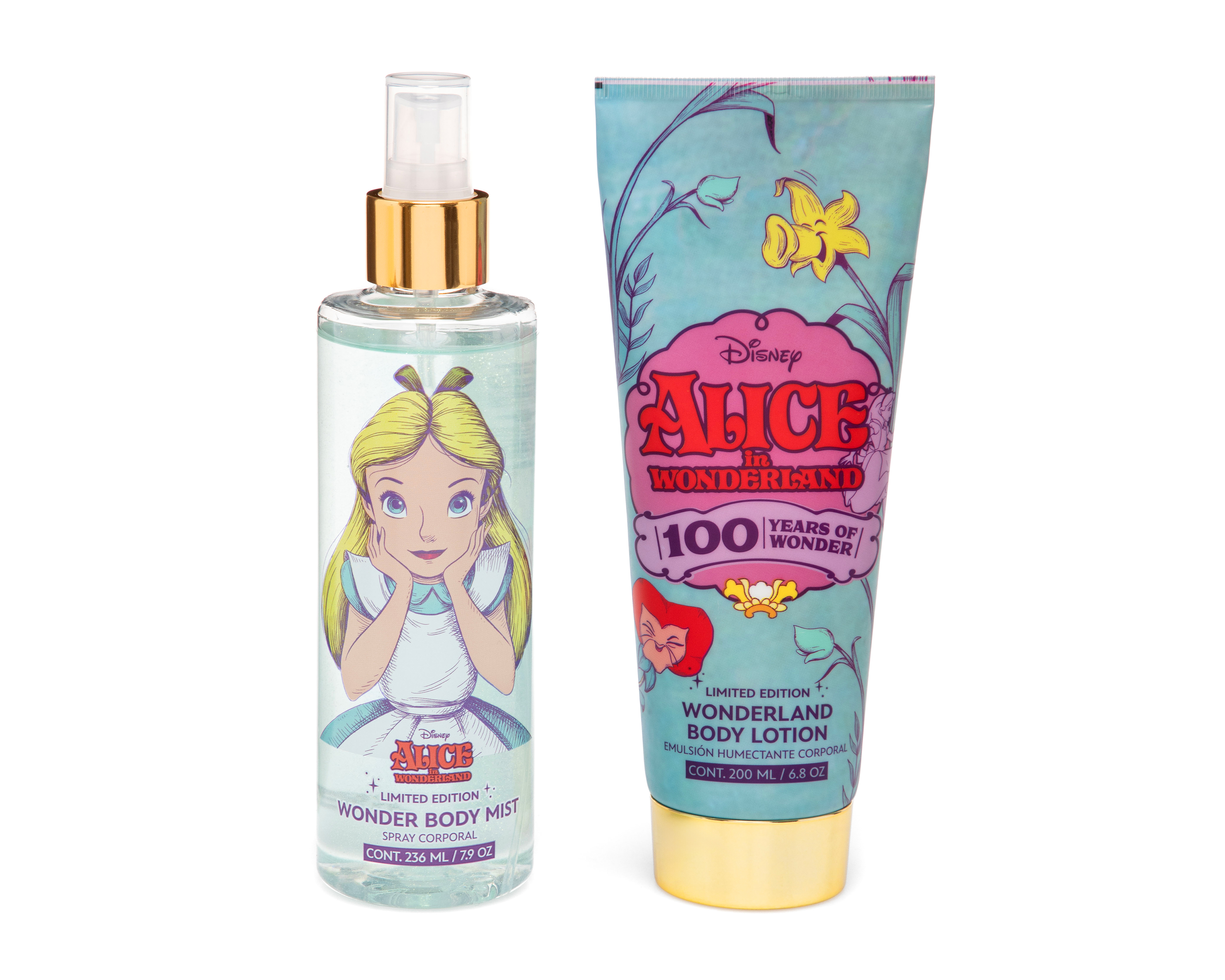 Loción y Crema Corporal Disney Wonderland