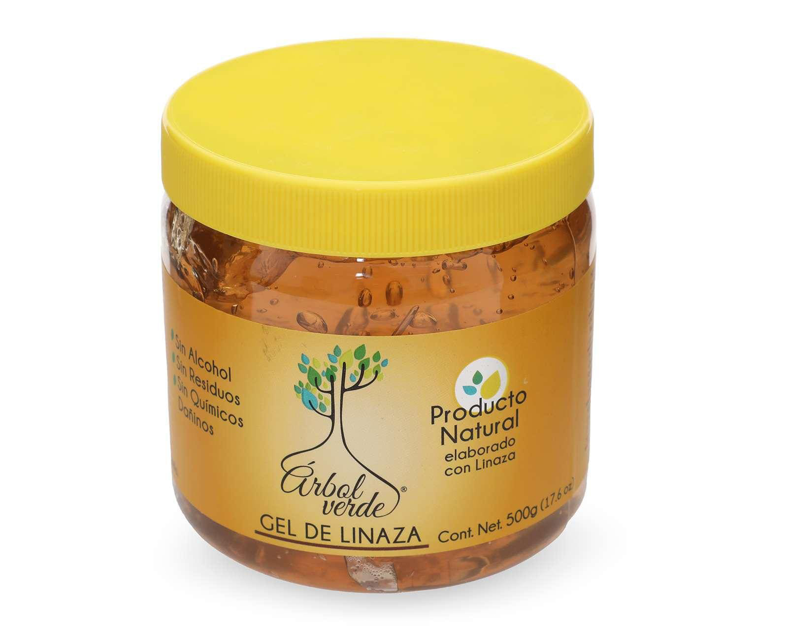 Foto 2 pulgar | Foto 1 | Gel para el Cabello Árbol Verde de Linaza 500 g