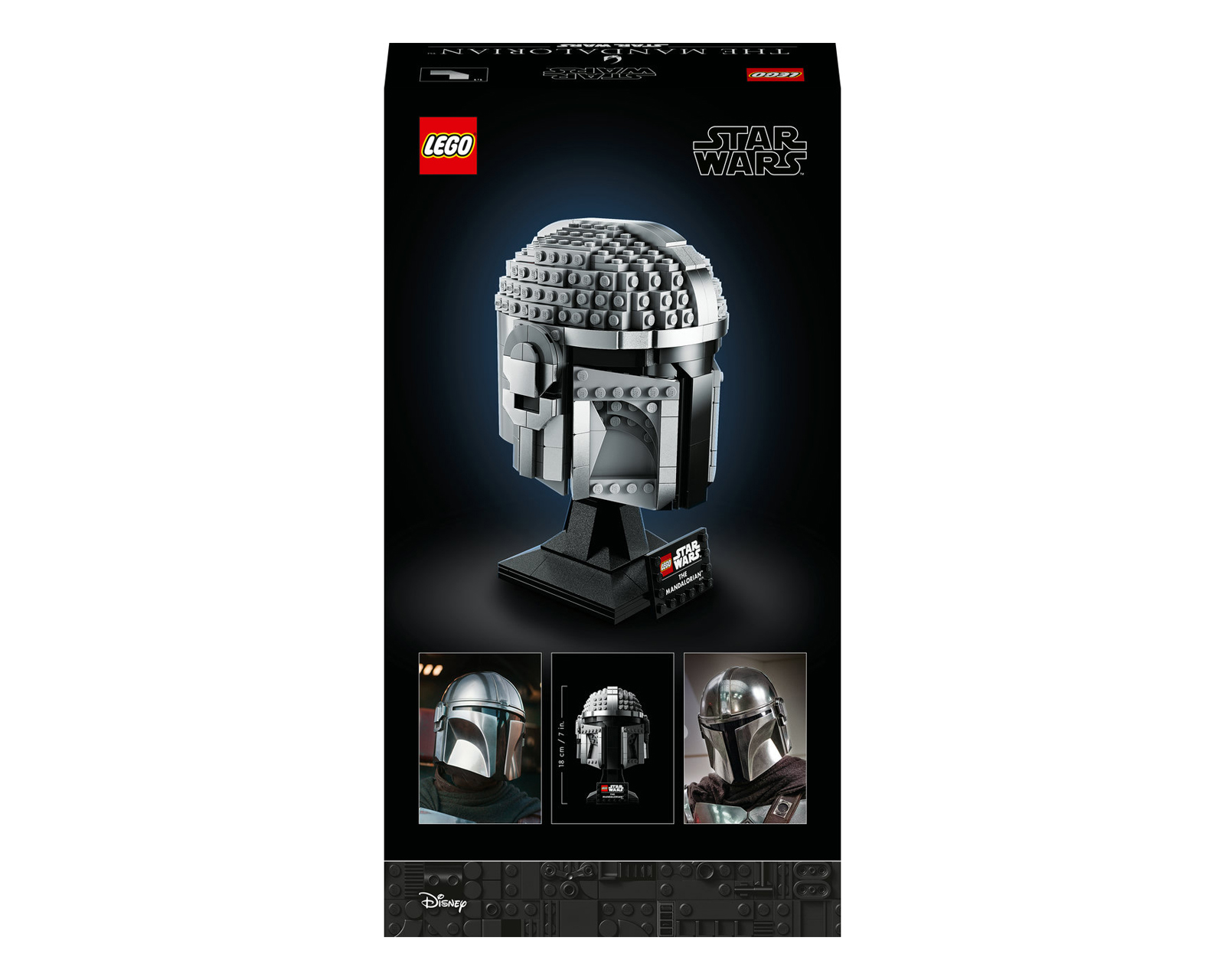Foto 10 pulgar | Foto 9 | LEGO Star Wars: Casco del Mandaloriano