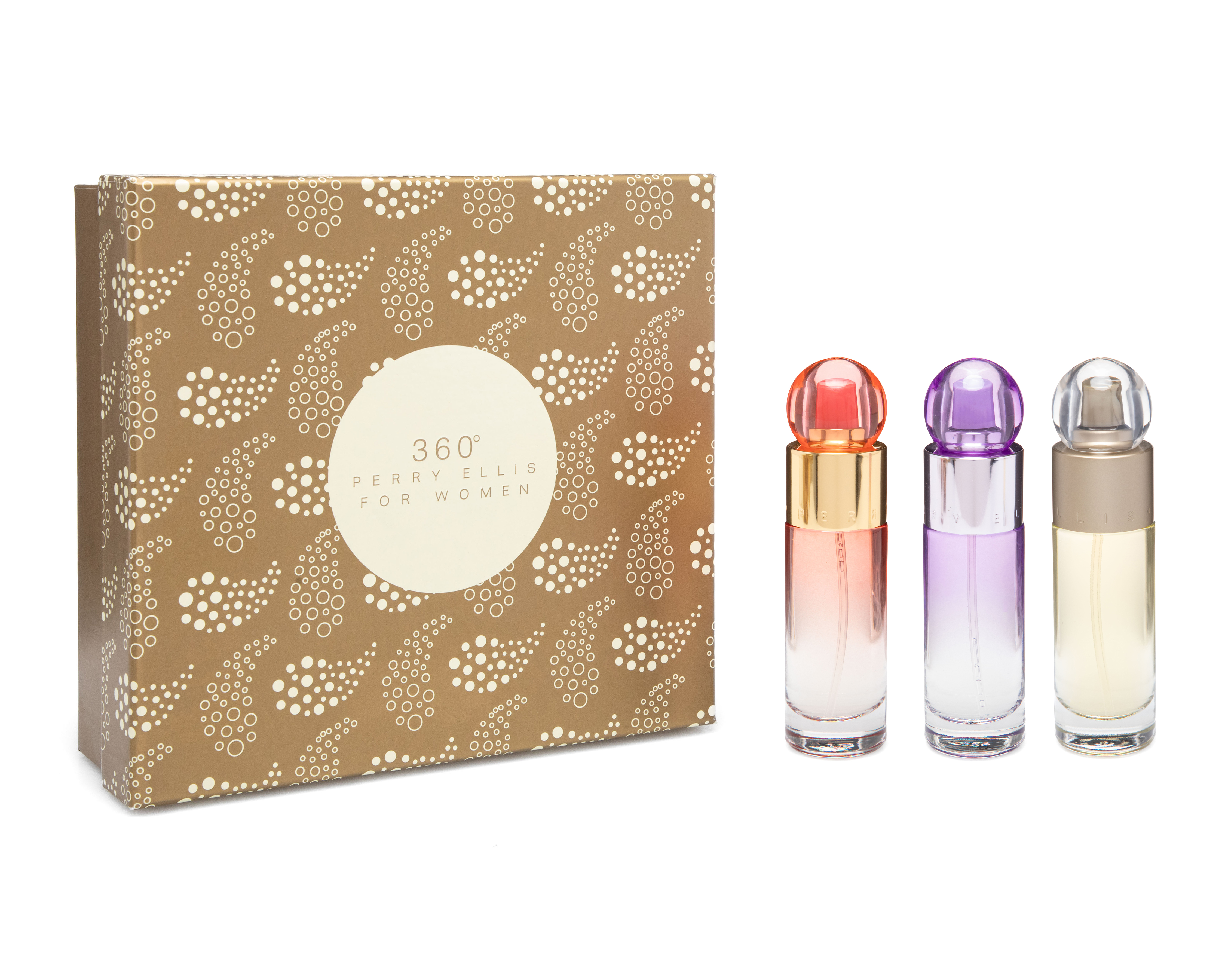 Foto 2 pulgar | Foto 1 | Estuche para Mujer Perry Ellis 360 3 Piezas