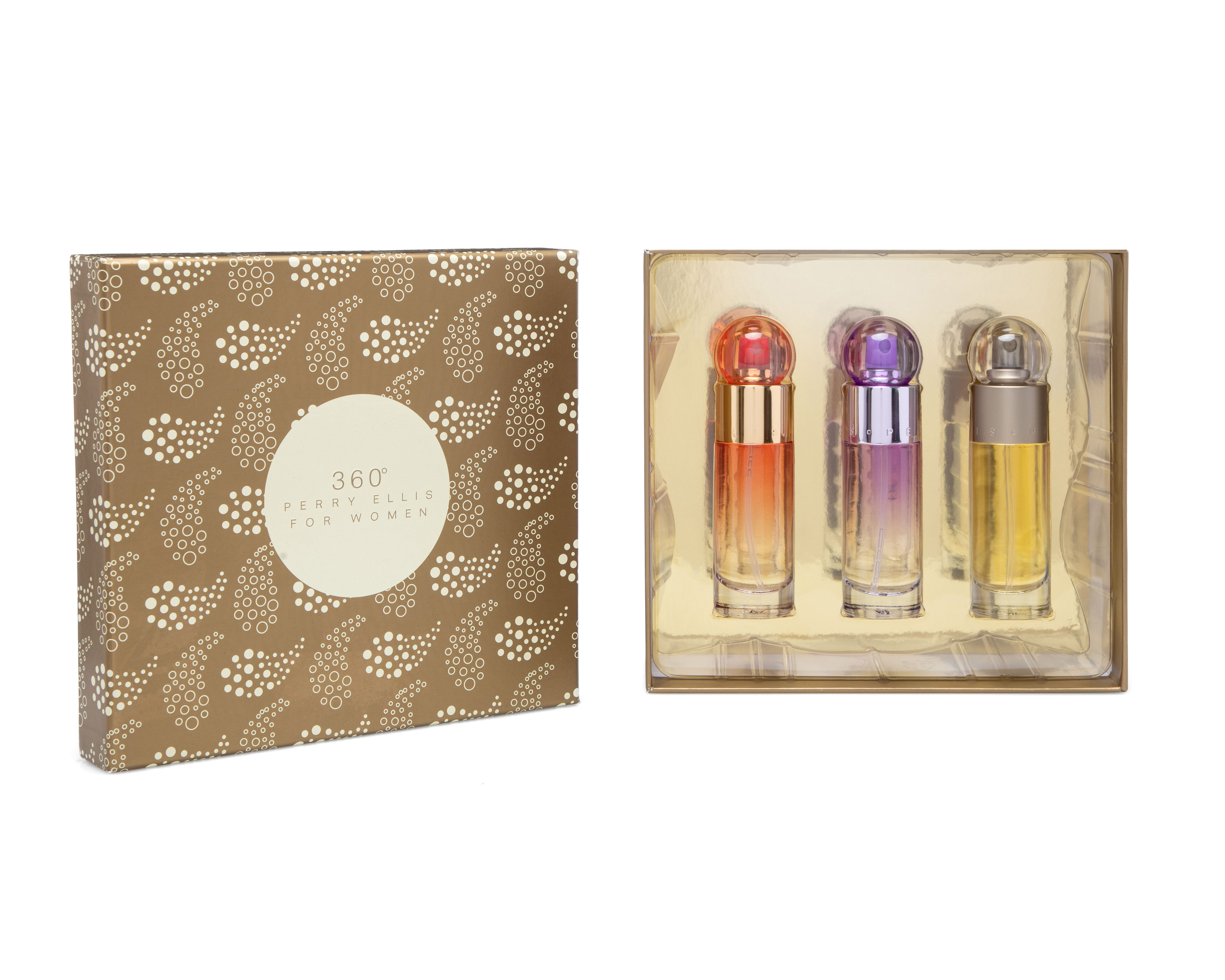 Foto 4 pulgar | Foto 3 | Estuche para Mujer Perry Ellis 360 3 Piezas