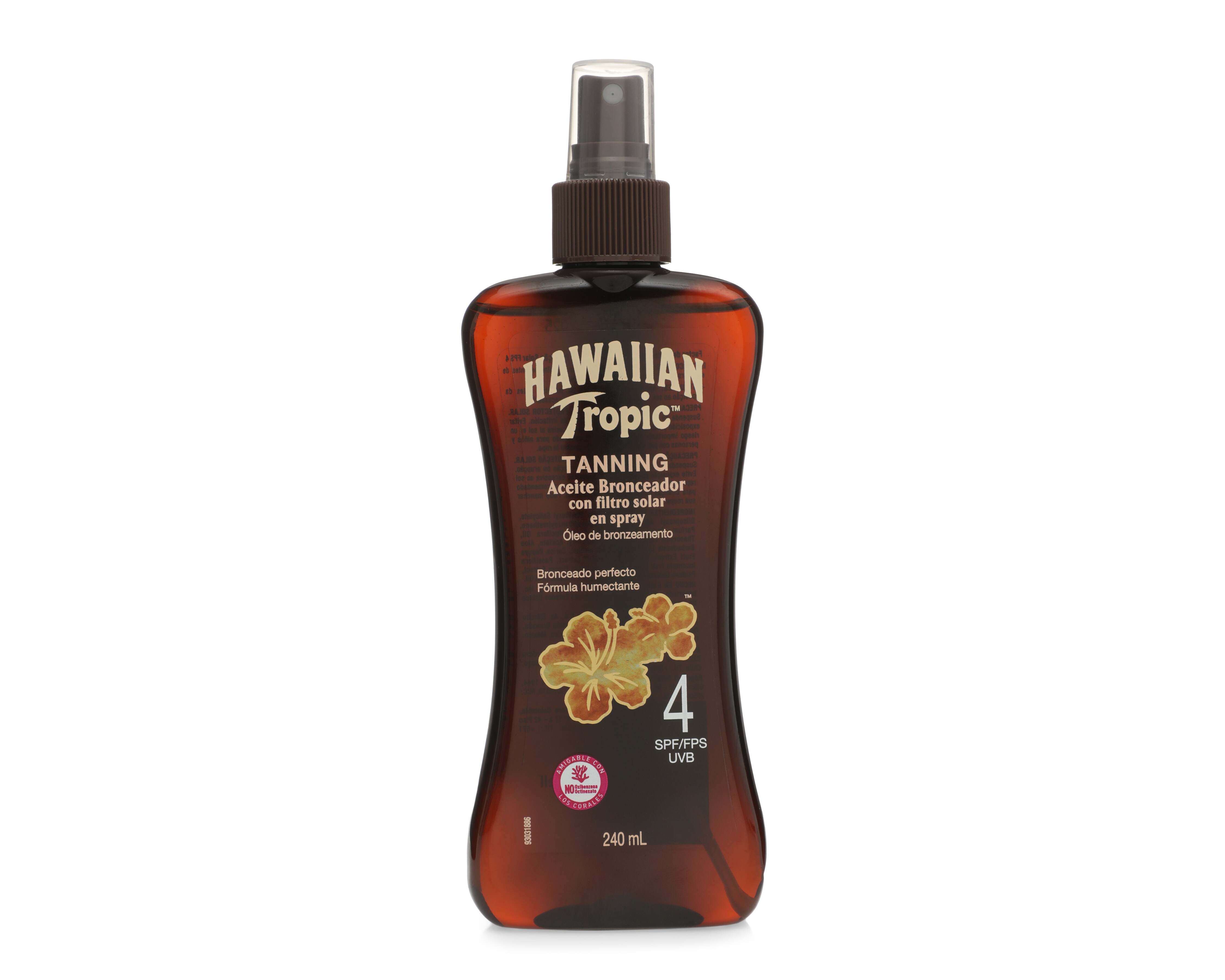 Bronceador Hawaiian Tropic FPS 4+ 240 ml
