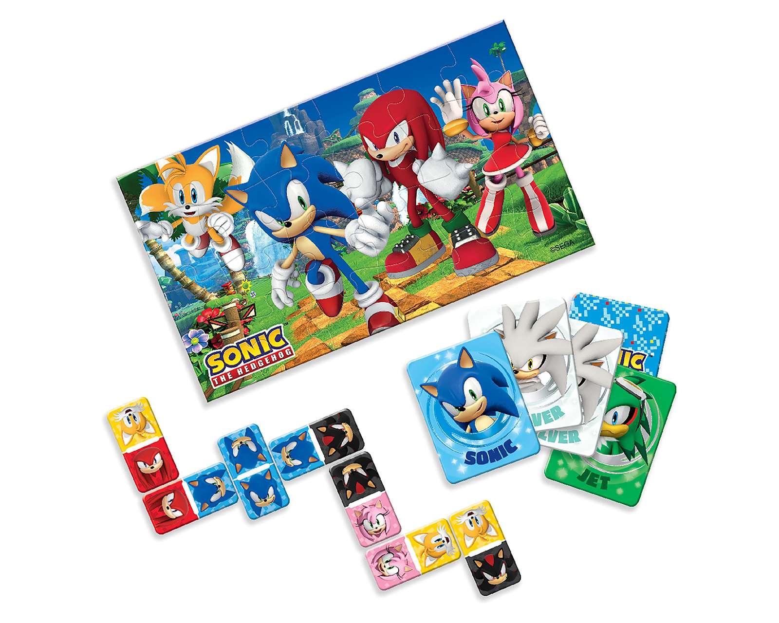 Foto 1 | Foto 1 | Juego de Mesa The Hedgehog 3 en 1 Sonic