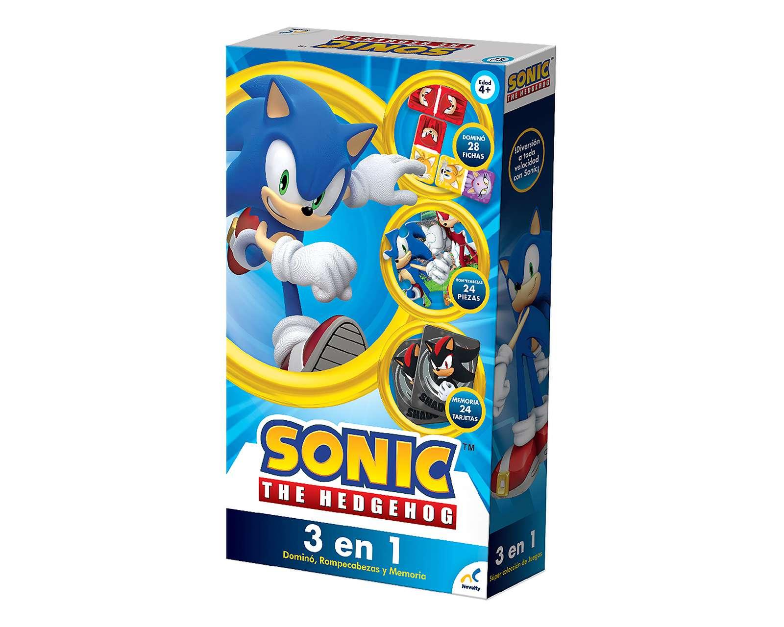 Foto 3 | Foto 3 | Juego de Mesa The Hedgehog 3 en 1 Sonic