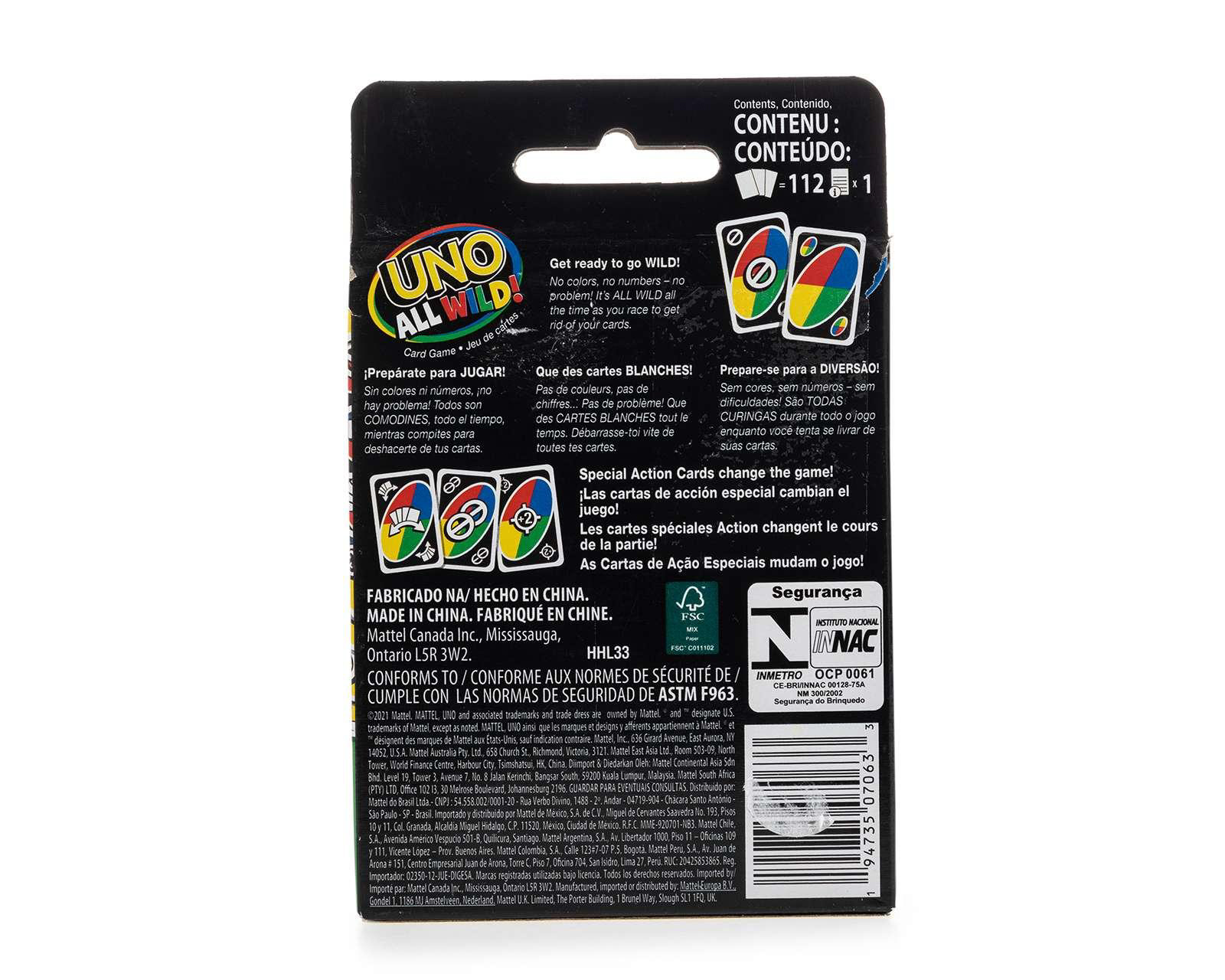 Foto 3 pulgar | Foto 2 | Uno All Wild