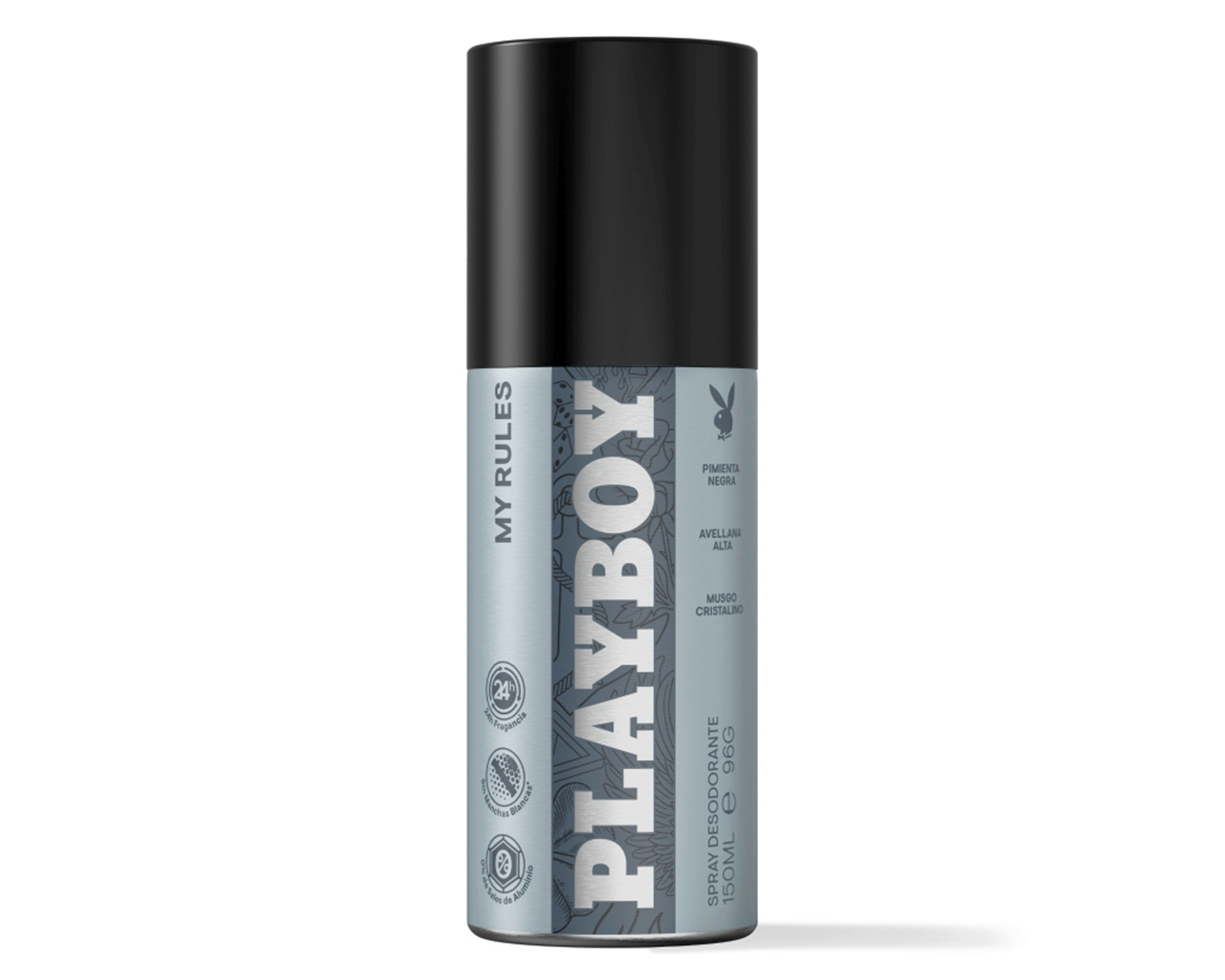 Desodorante en Aerosol Playboy My Rules 150 ml