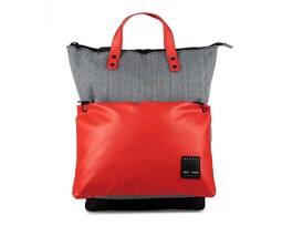 Mochila Refill Gris y Café