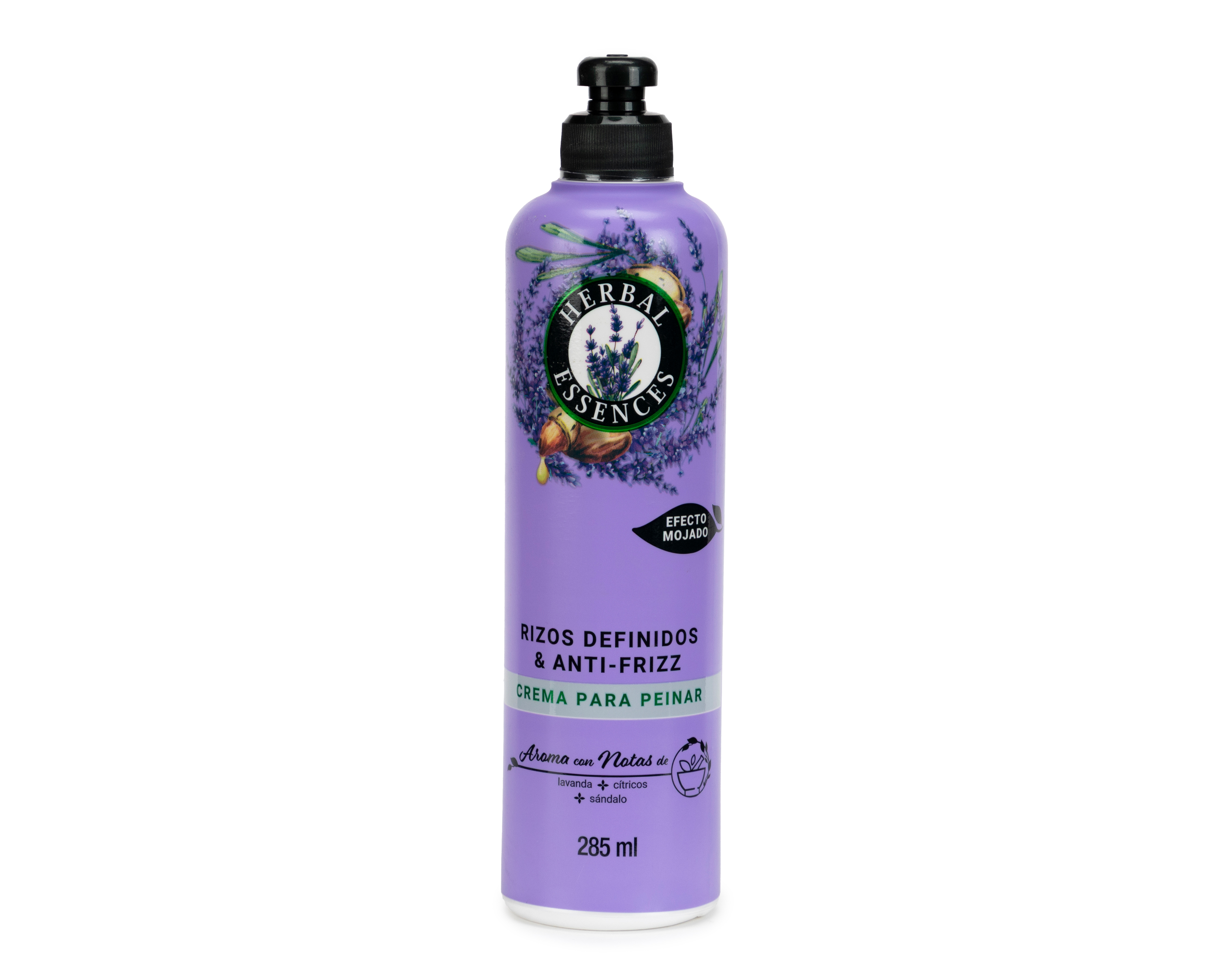 Crema para Peinar Herbal Essences Rizos Definidos & Anti-Frizz Aroma Efecto Mojado 285 ml