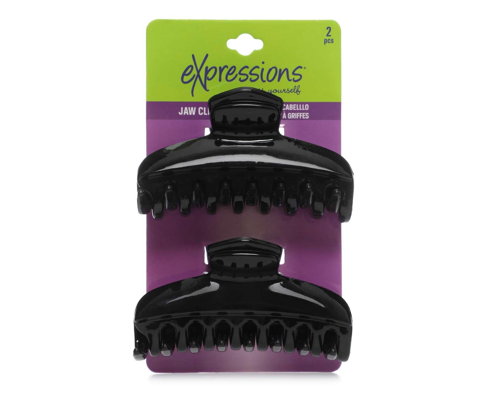 Foto 2 pulgar | Foto 1 | Pinza para Cabello Expressions 2 Piezas