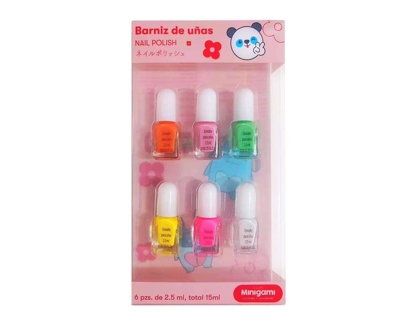 Foto 2 pulgar | Foto 1 | Esmalte para Uñas Minigami 6 Piezas