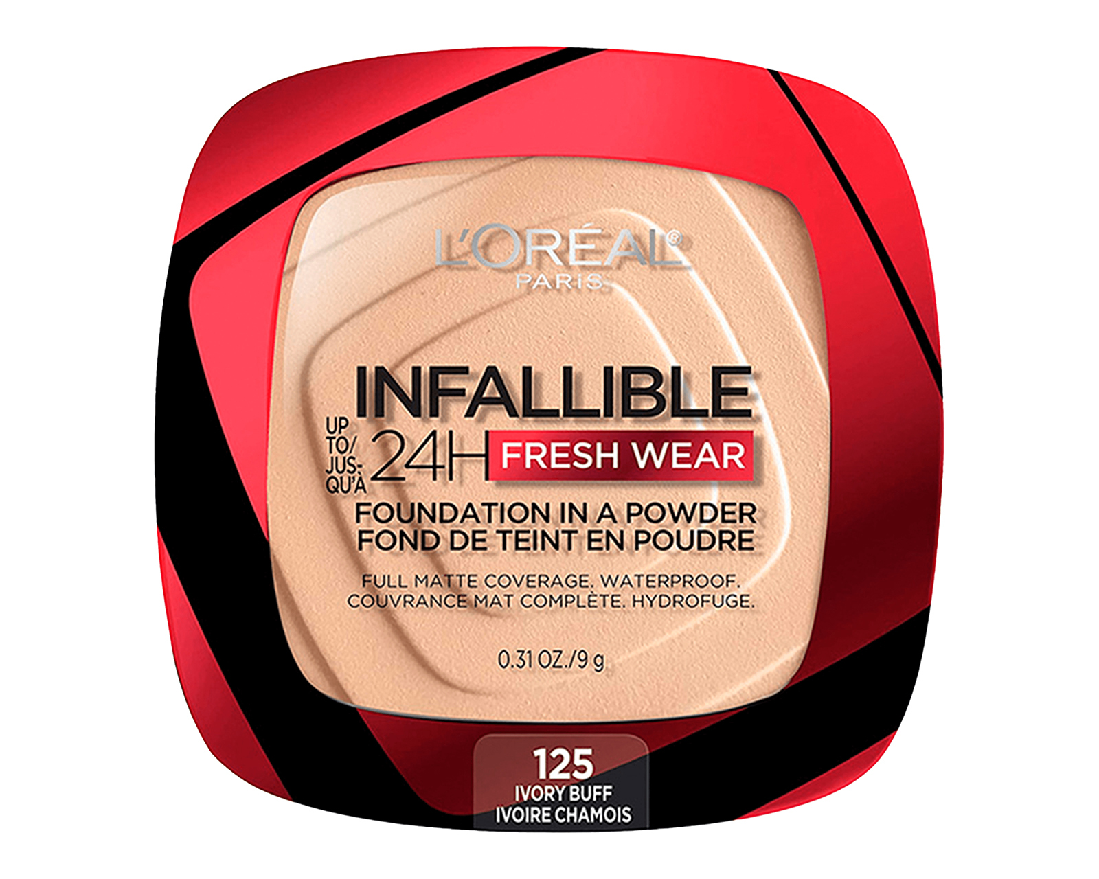Foto 2 pulgar | Foto 1 | Polvo Compacto L'Oréal Infallible 125 Ivory Buff