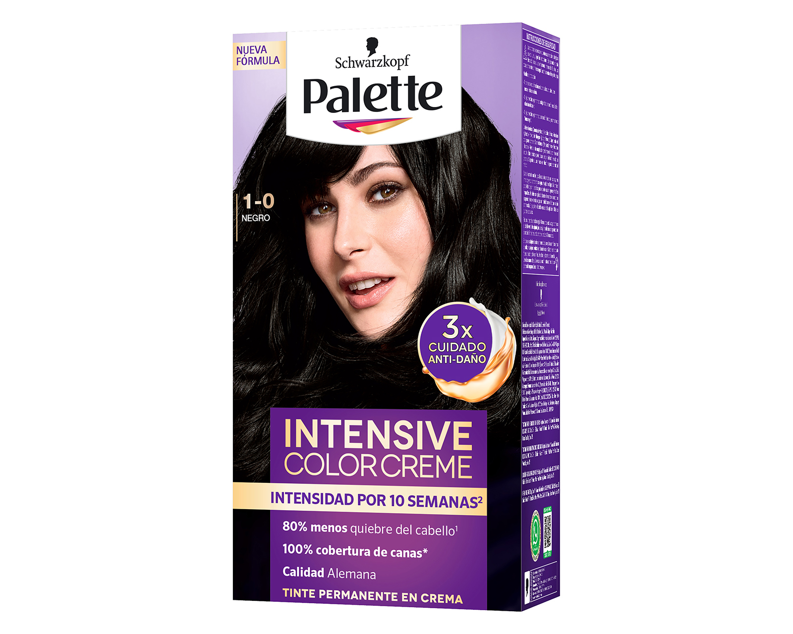 Foto 2 pulgar | Foto 1 | Tinte para el Cabello Palette 1-0 Negro