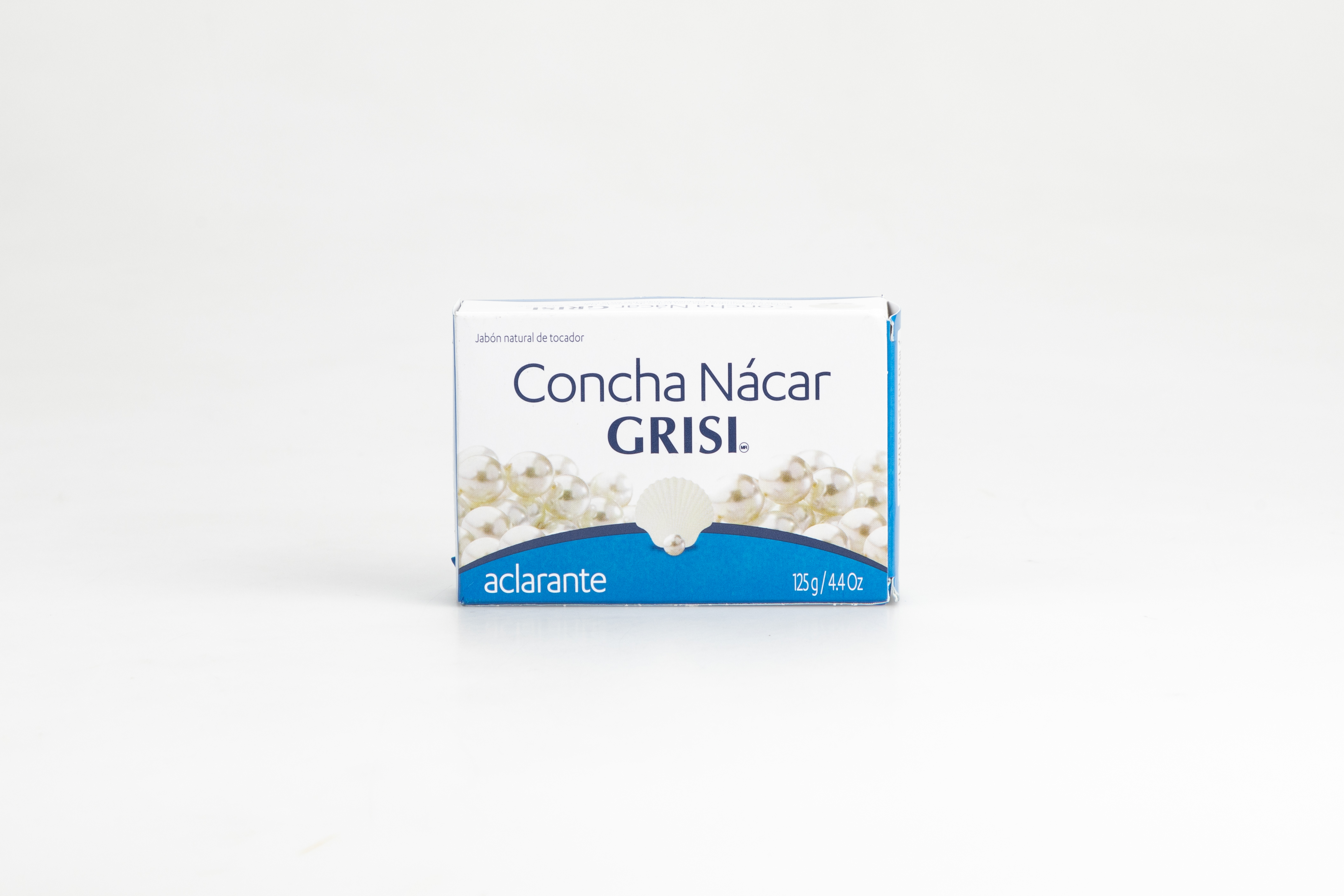Jabón Grisi Concha Nácar para Cara y Cuerpo Aclarante 125 g