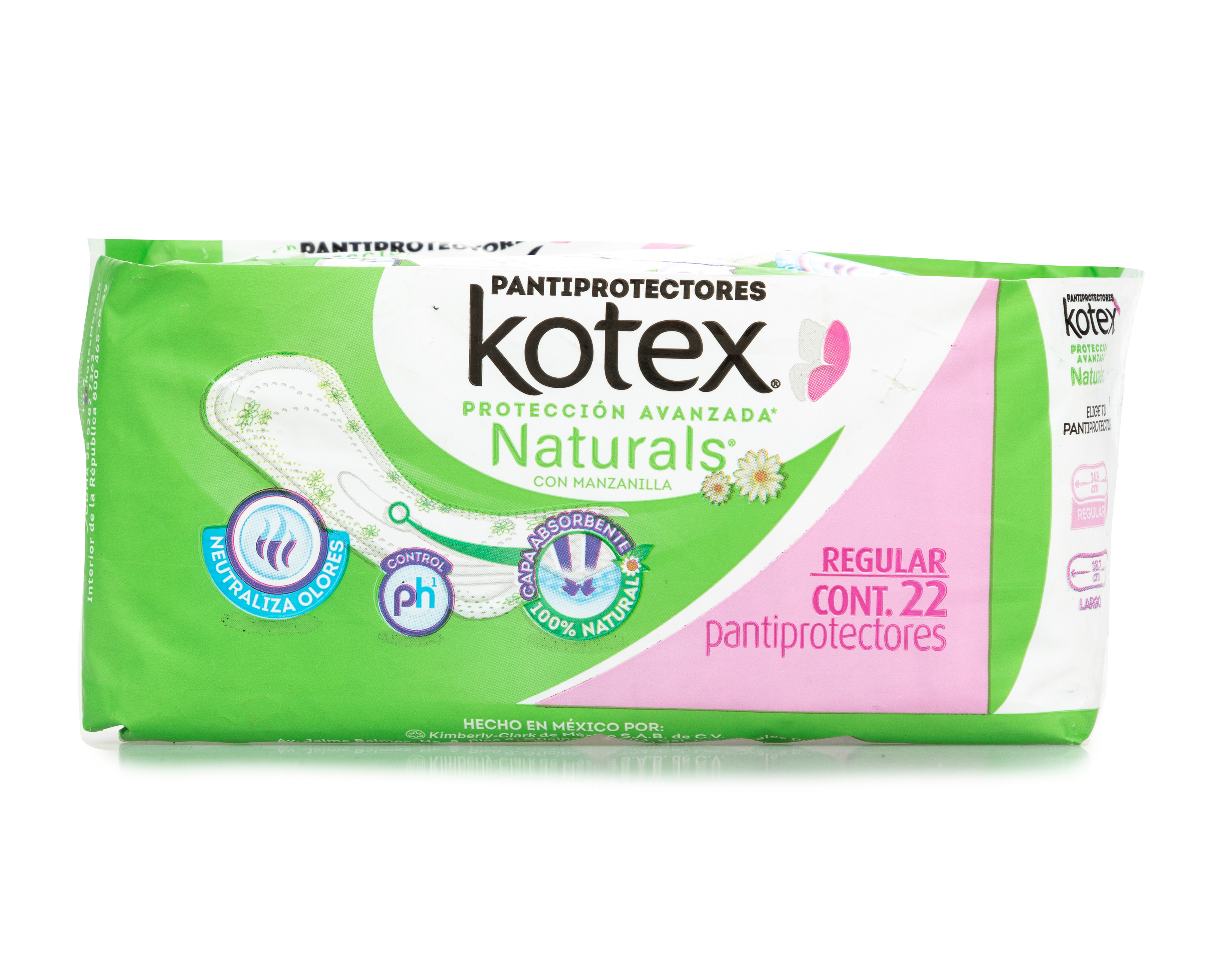 Foto 2 pulgar | Foto 1 | Pantiprotectores Kotex 22 Piezas
