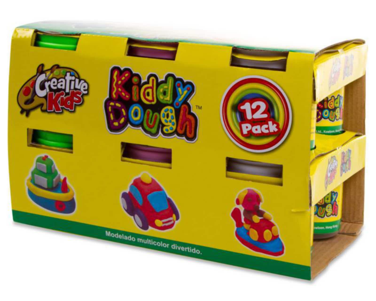 Foto 2 pulgar | Foto 1 | Plastilinas Kiddy Dough 12 Piezas