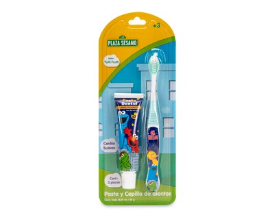 Foto 1 | Foto 1 | Pasta Dental con Cepillo Plaza Sésamo 25 g