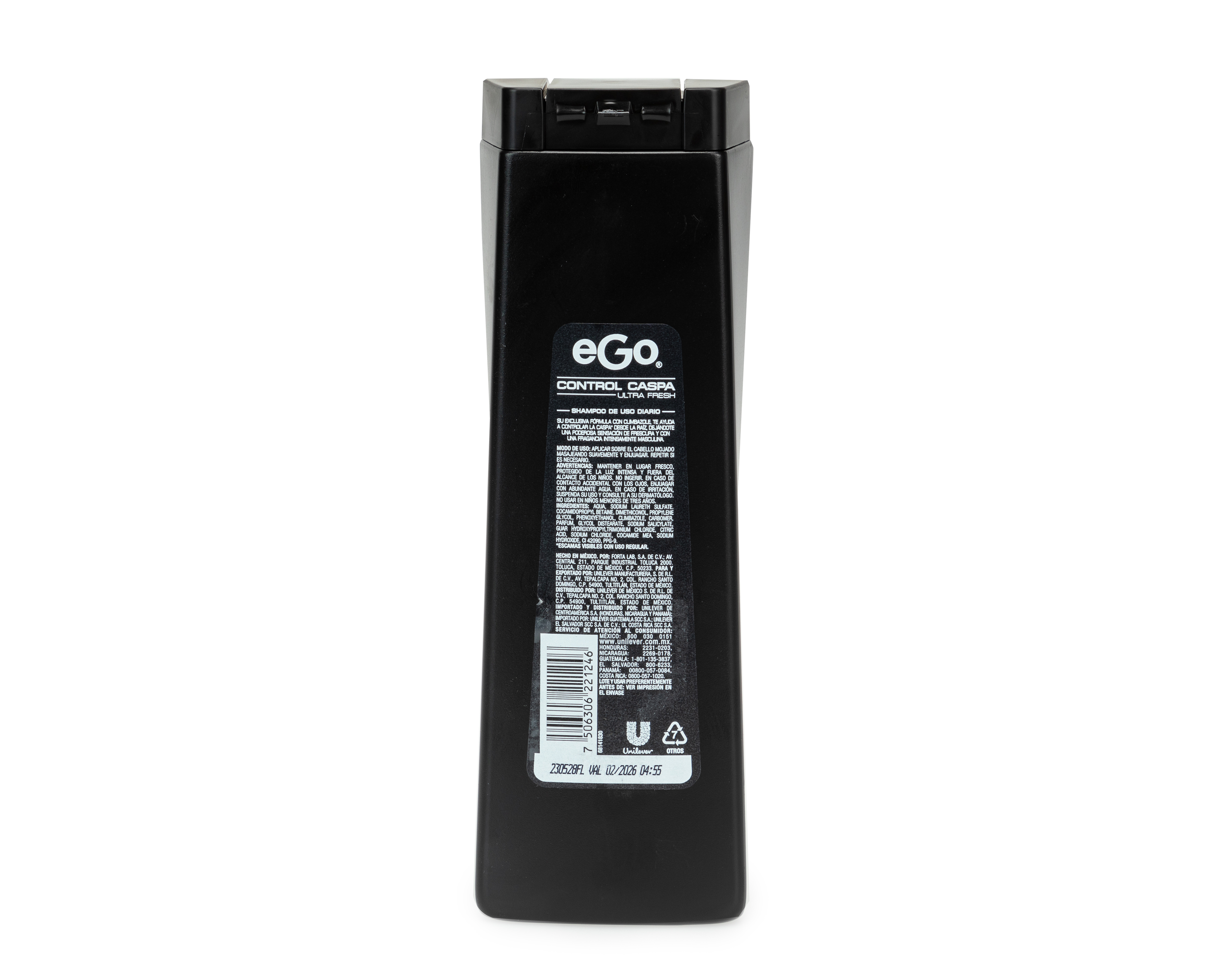 Foto 3 pulgar | Foto 2 | Shampoo Ego Control Caspa Ultra Fresh 400 ml