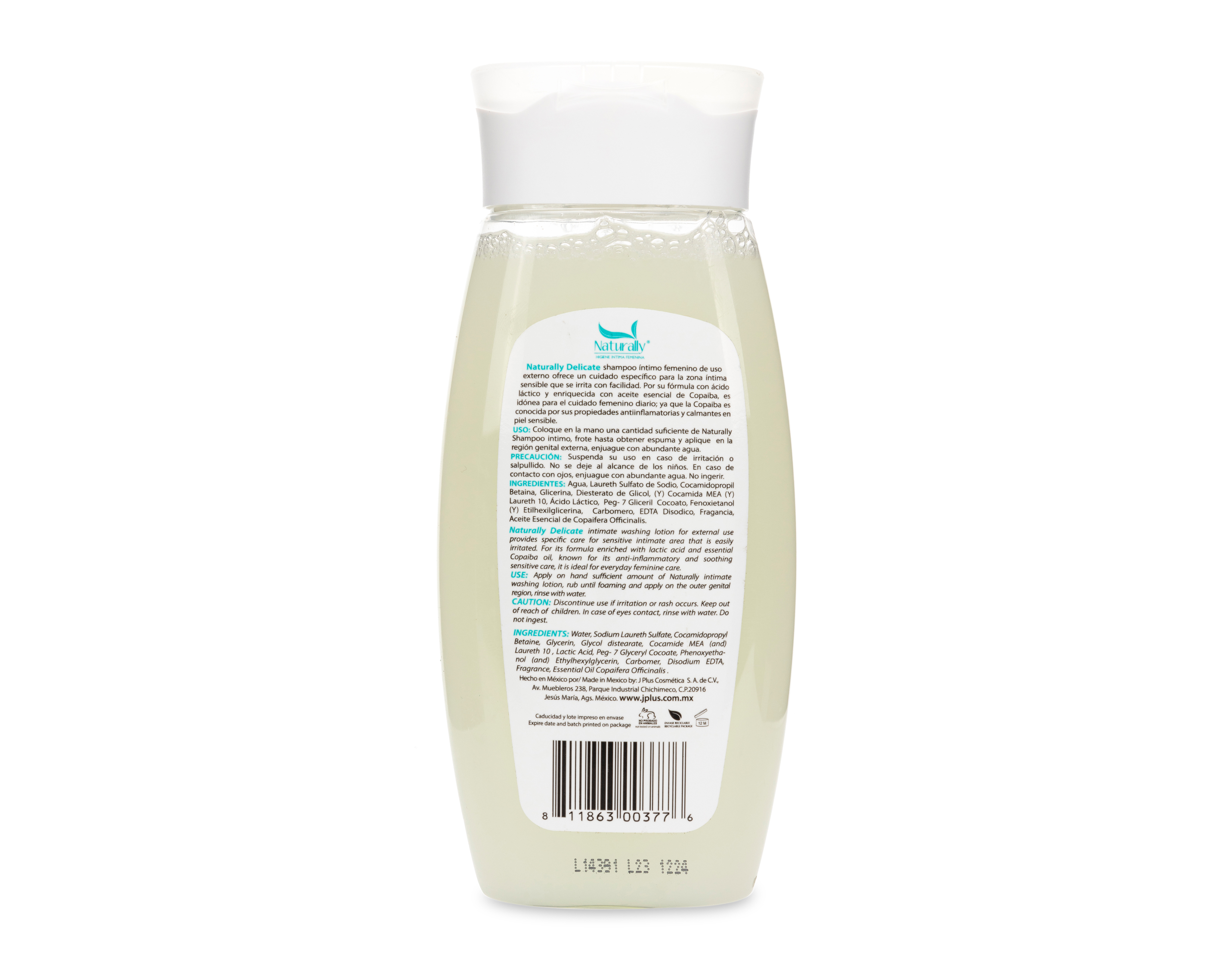 Foto 3 pulgar | Foto 2 | Shampoo Íntimo J Pluss 200 ml