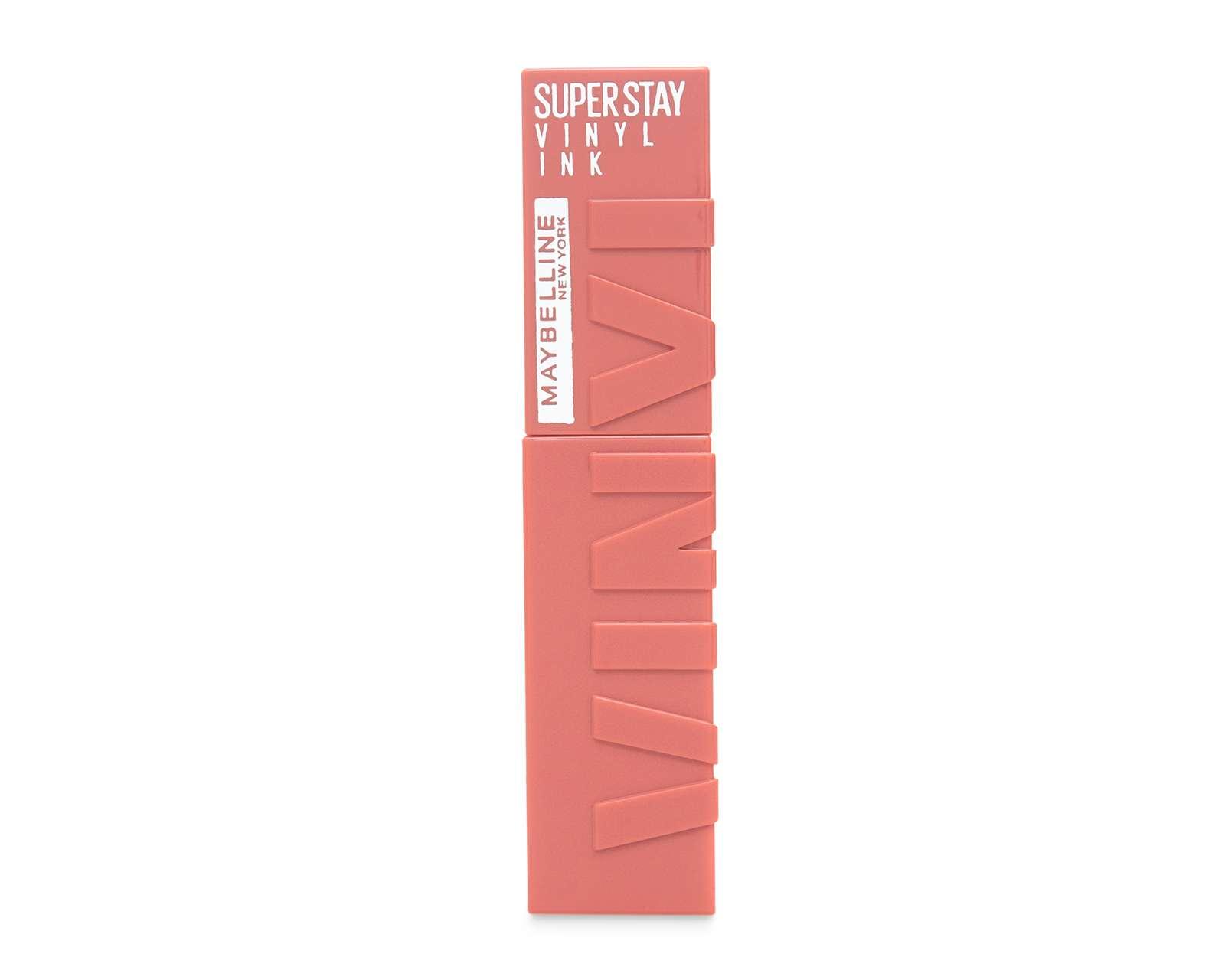 Foto 2 pulgar | Foto 1 | Labial Líquido Maybelline SuperStay Vinyl Ink Peachy