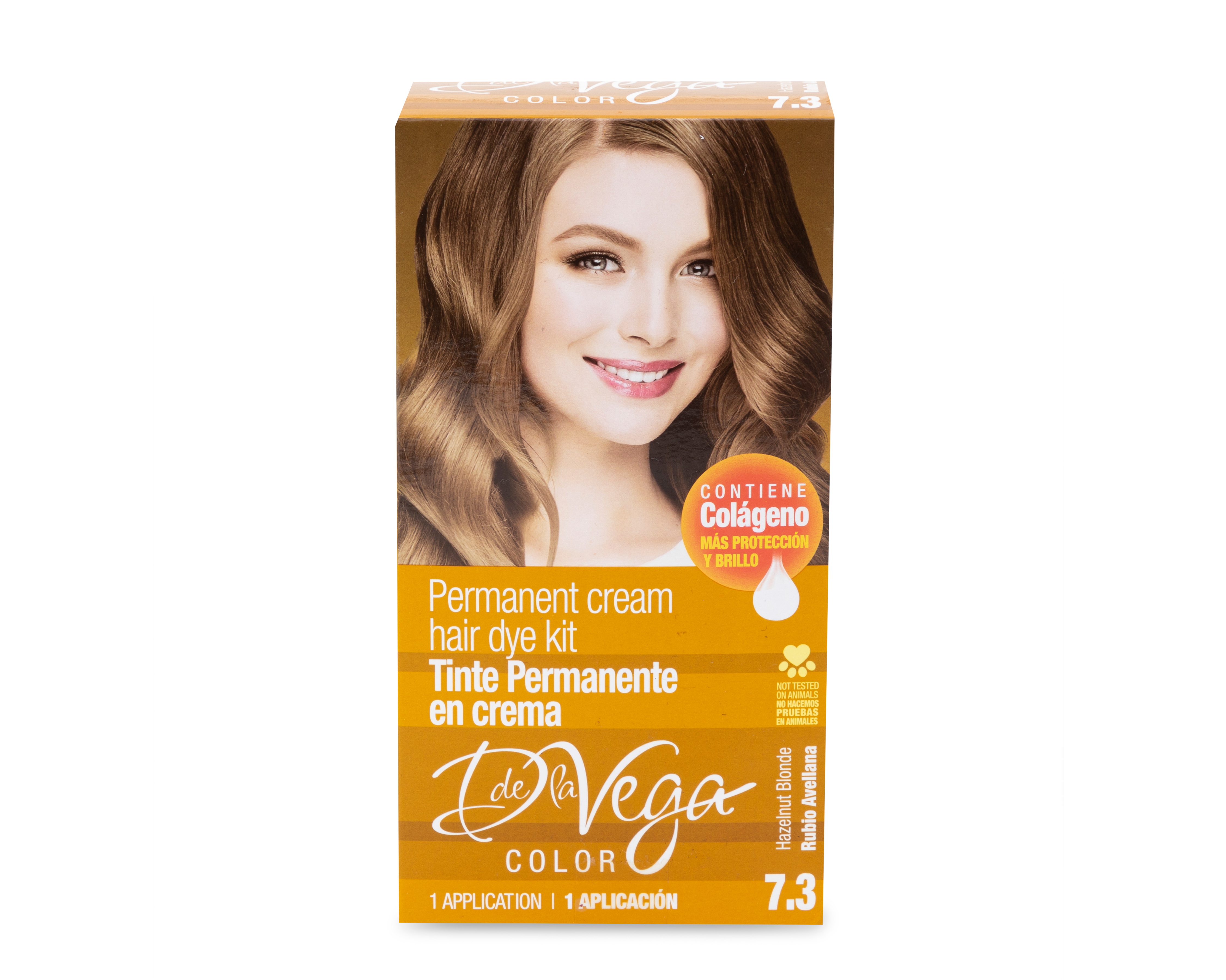 Foto 2 pulgar | Foto 1 | Tinte para Cabello D la Vega Rubio Avellana