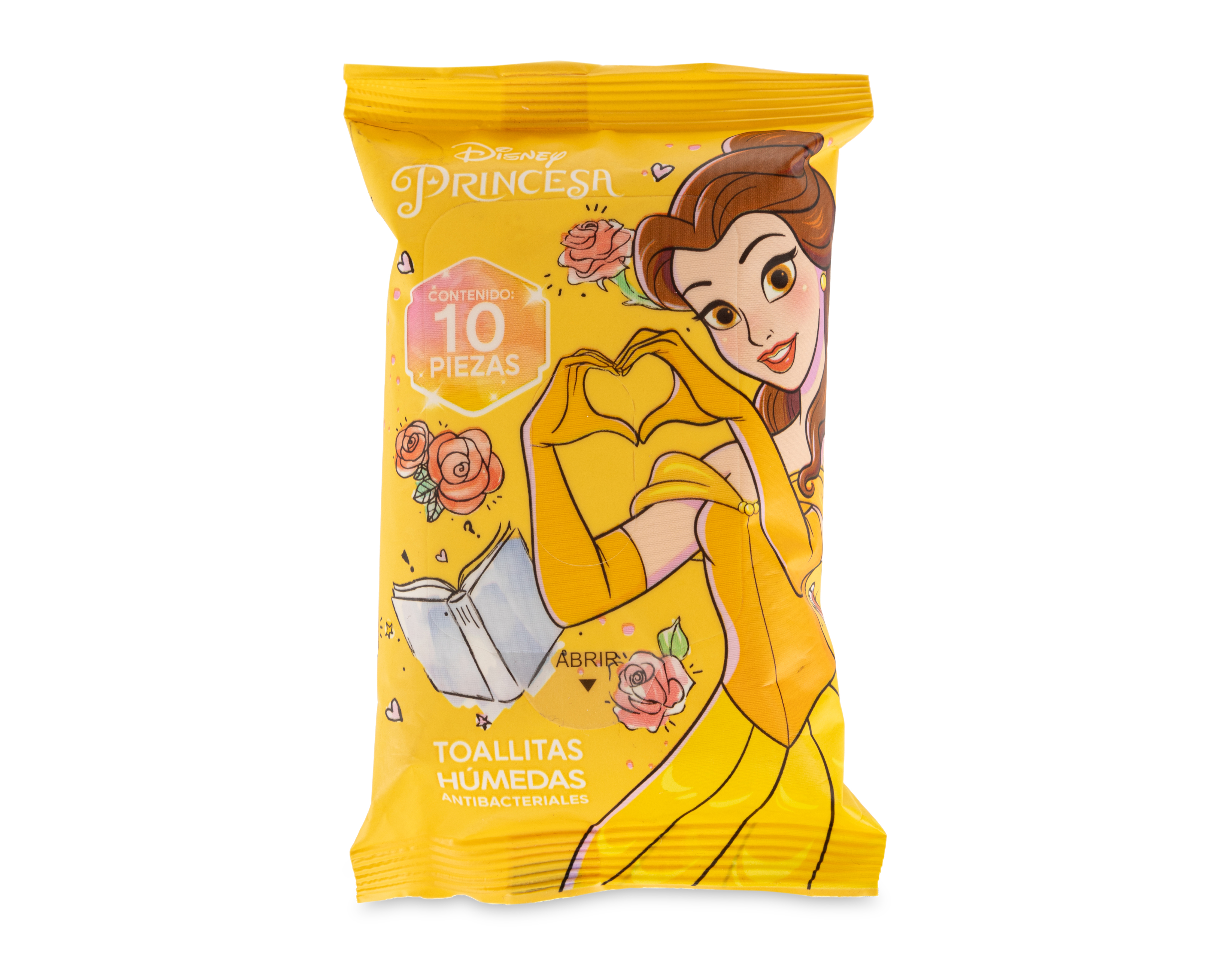 Foto 1 | Foto 1 | Toallitas Húmedas Disney Princesas Antibacteriales 10 Piezas