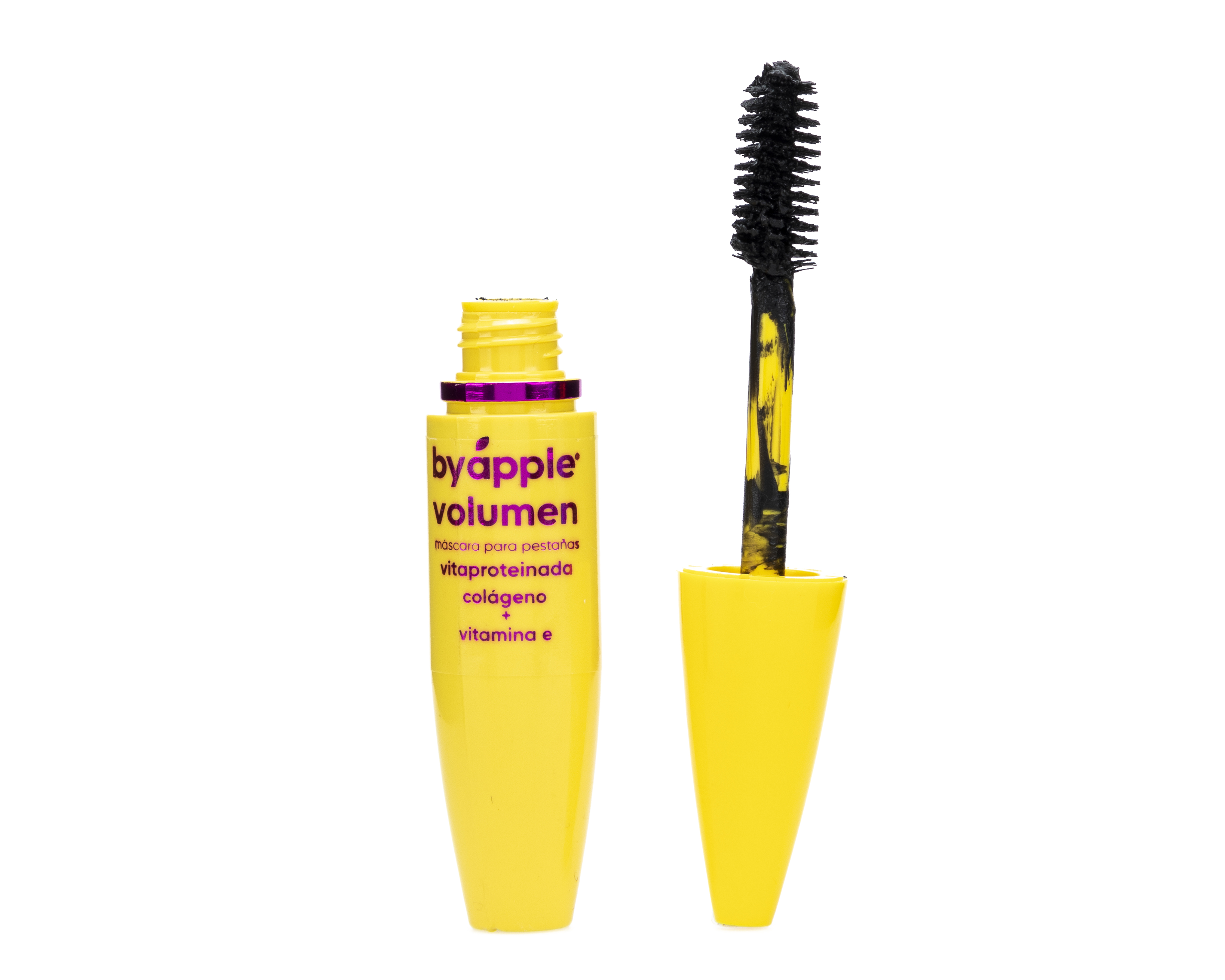 Foto 2 pulgar | Foto 1 | Máscara para Pestañas By Apple Negro Volumen