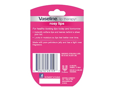 Foto 2 | Foto 2 | Bálsamo para Labios Vaseline Rosy Lips