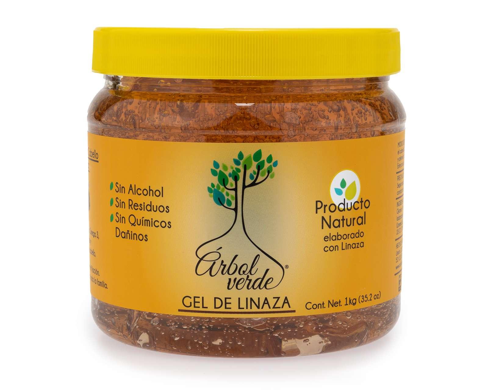 Gel para Cabello Árbol Verde con Linaza 1 kg