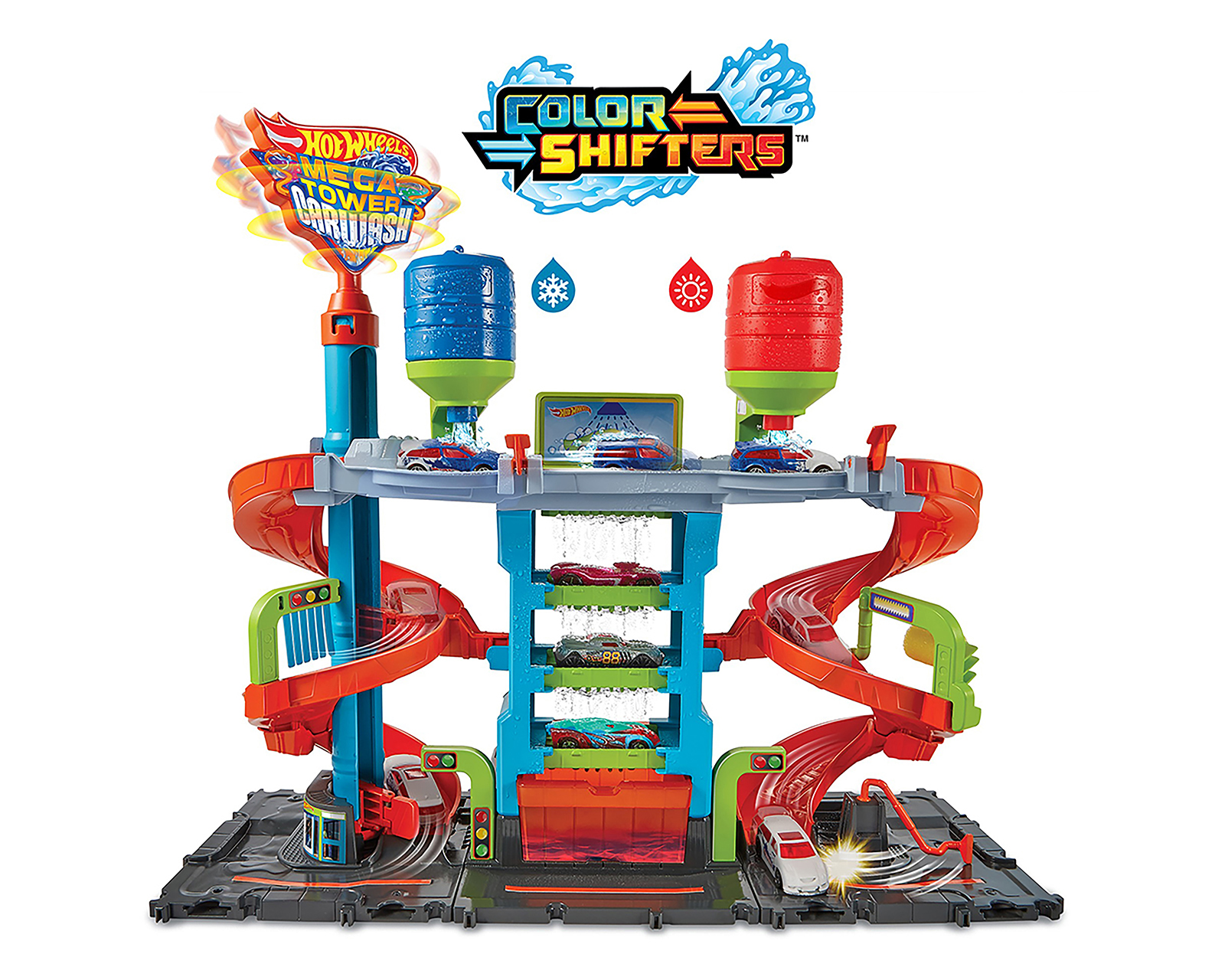 Foto 2 pulgar | Foto 1 | Torre de Autolavado Hot Wheels