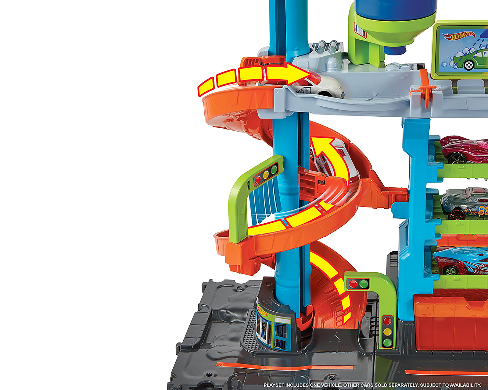 Foto 5 pulgar | Foto 4 | Torre de Autolavado Hot Wheels