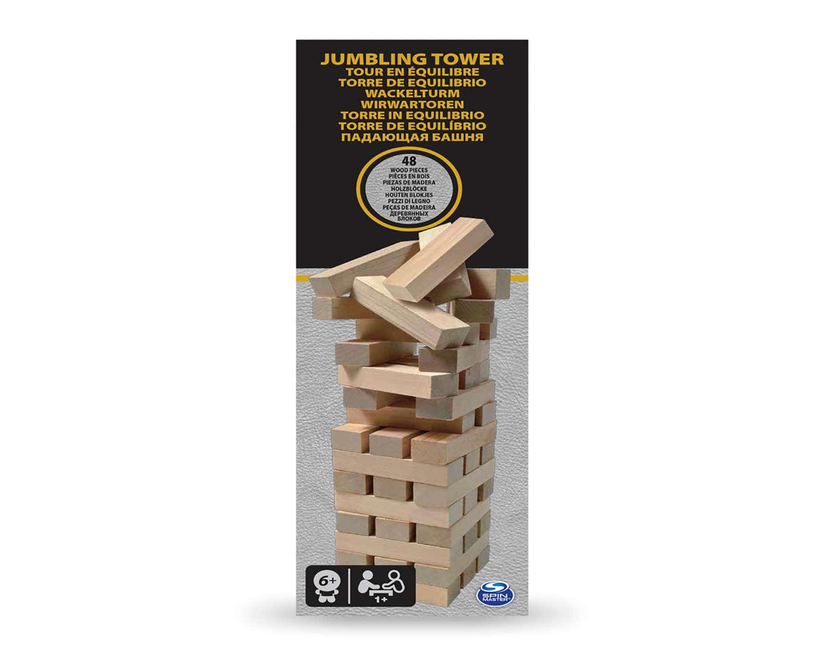 Foto 2 pulgar | Foto 1 | Torre de Equilibrio Spin Master 48 Piezas