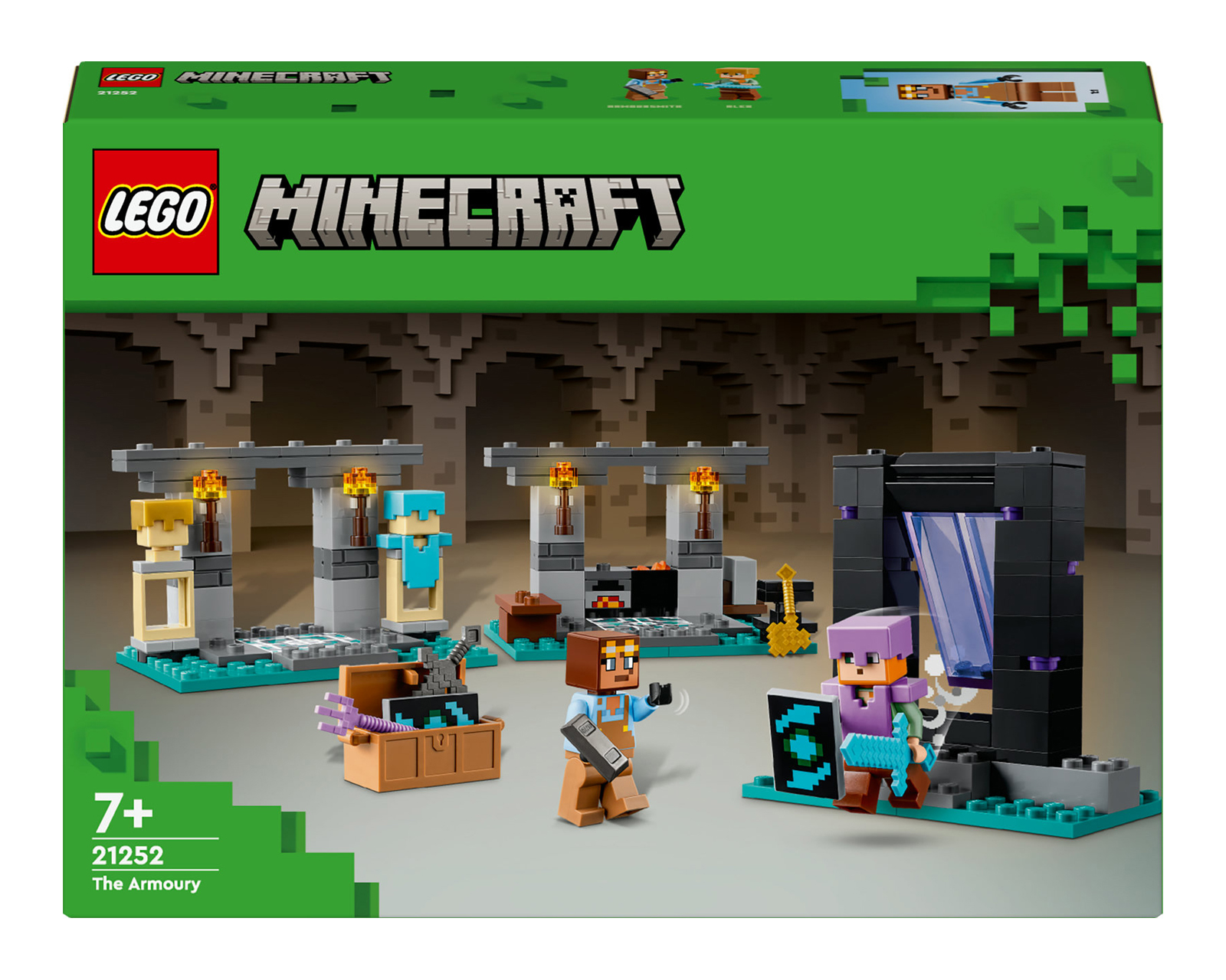 Foto 3 pulgar | Foto 2 | LEGO Minecraft: La Armería