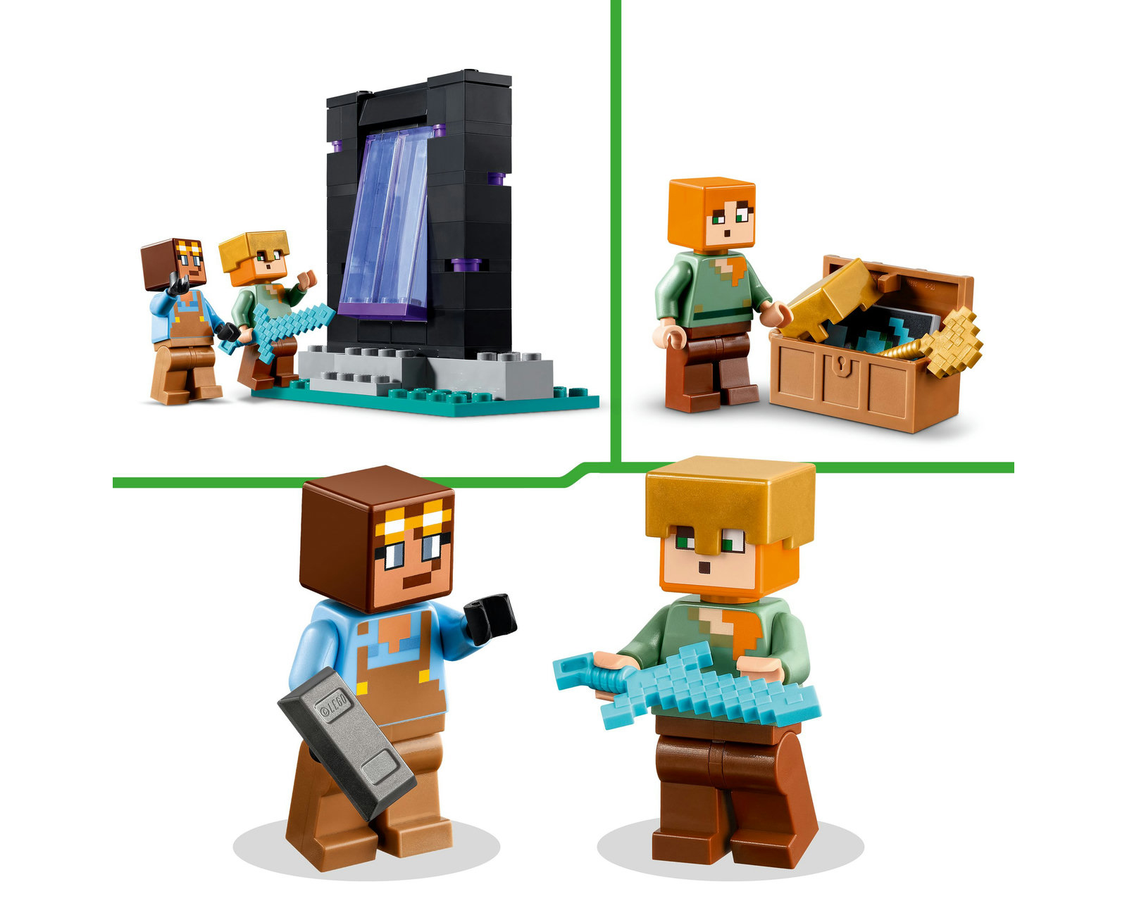 Foto 9 pulgar | Foto 8 | LEGO Minecraft: La Armería