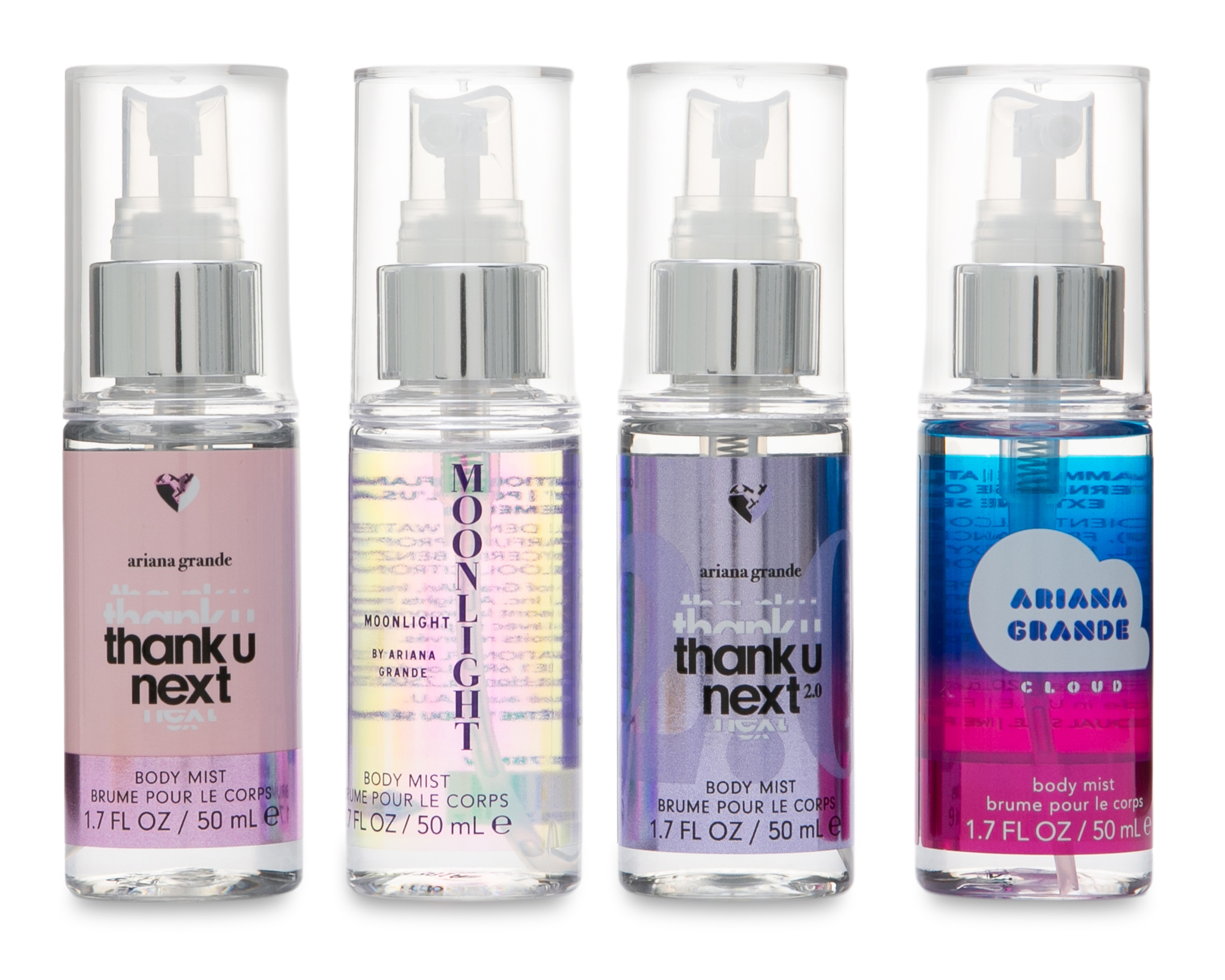 Foto 3 pulgar | Foto 2 | Body Mist Ariana Grande 4 Piezas