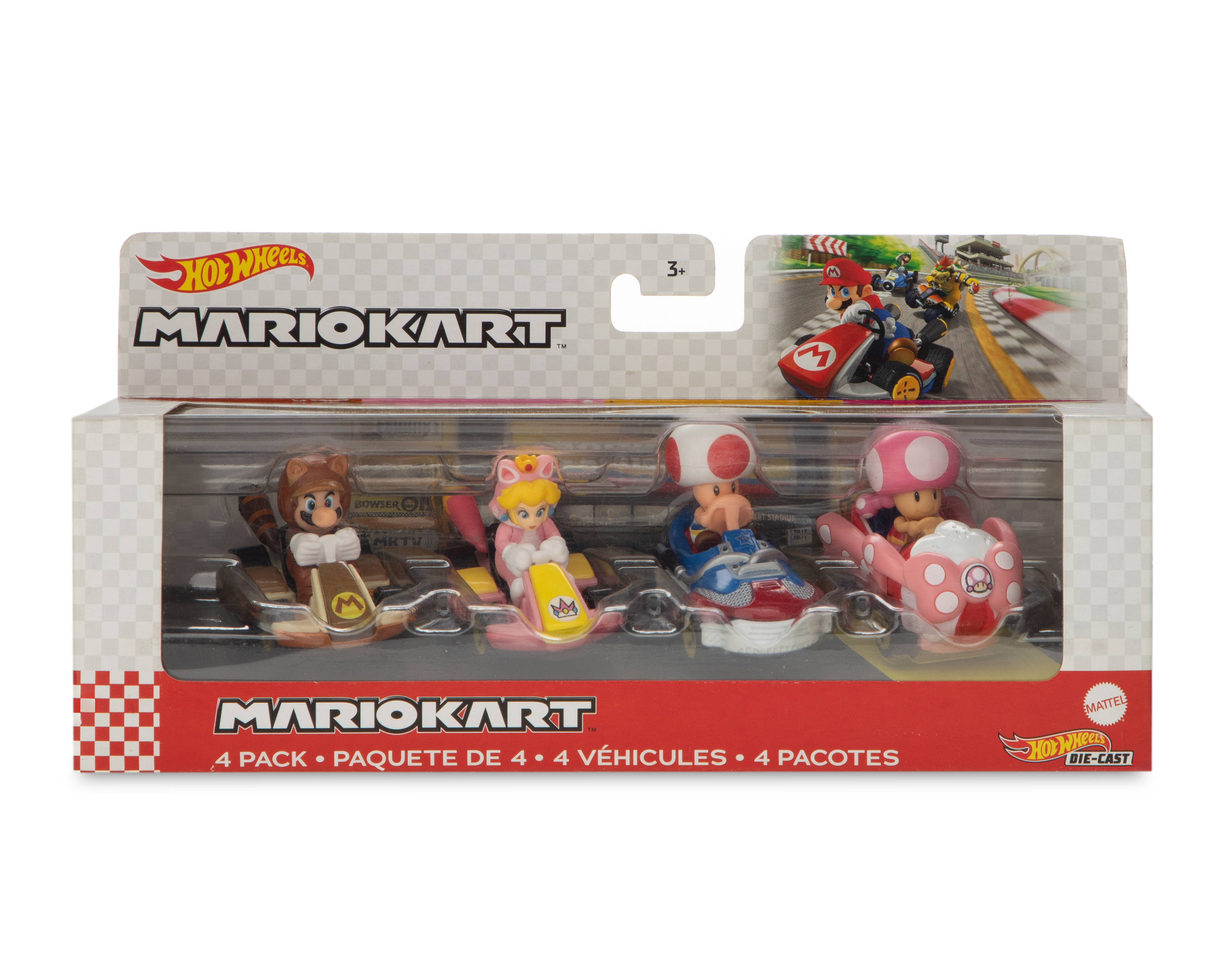 Foto 1 | Foto 1 | Carros Hot Wheels Mario Kart 1 Set al Azar